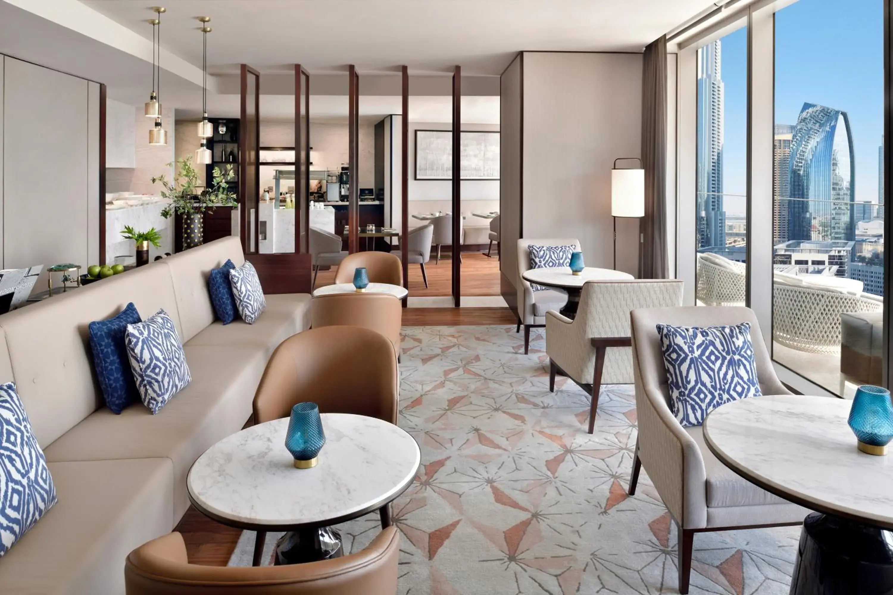 Lounge or bar in Address Sky View, Downtown Dubai Lounge or bar in Address Sky View, Downtown Dubai