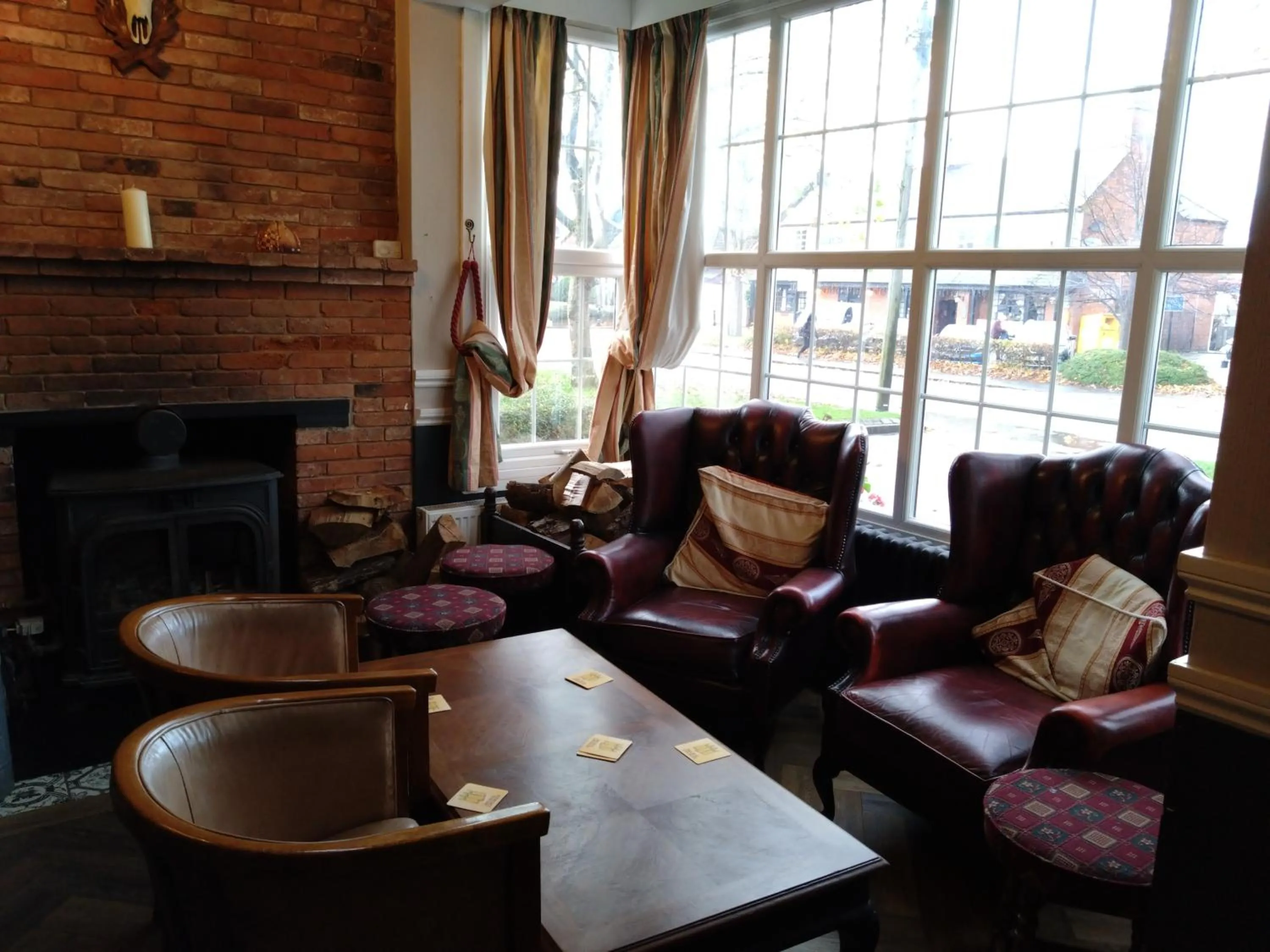Seating area in The Hillmorton Manor Hotel