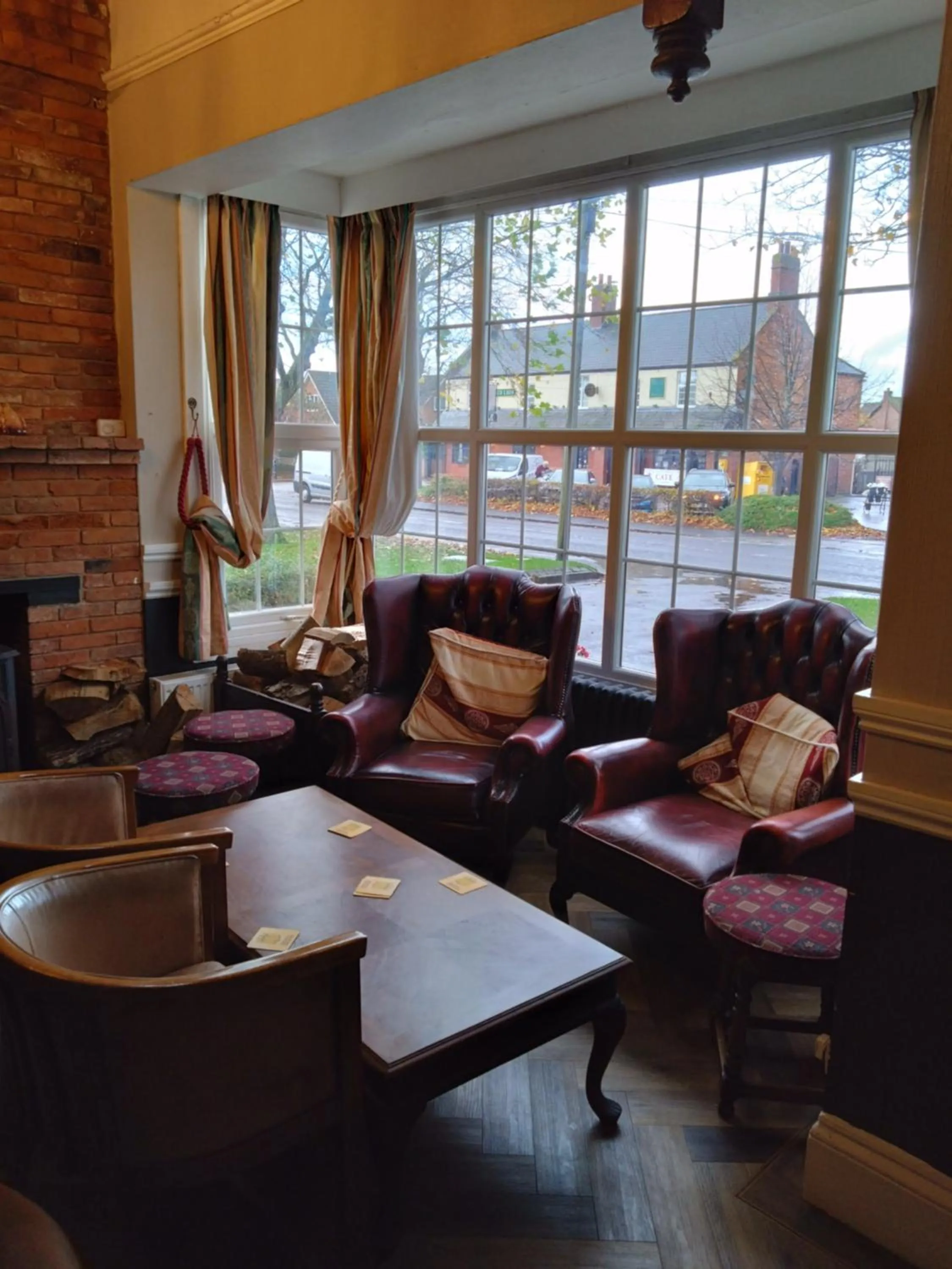Seating area in The Hillmorton Manor Hotel