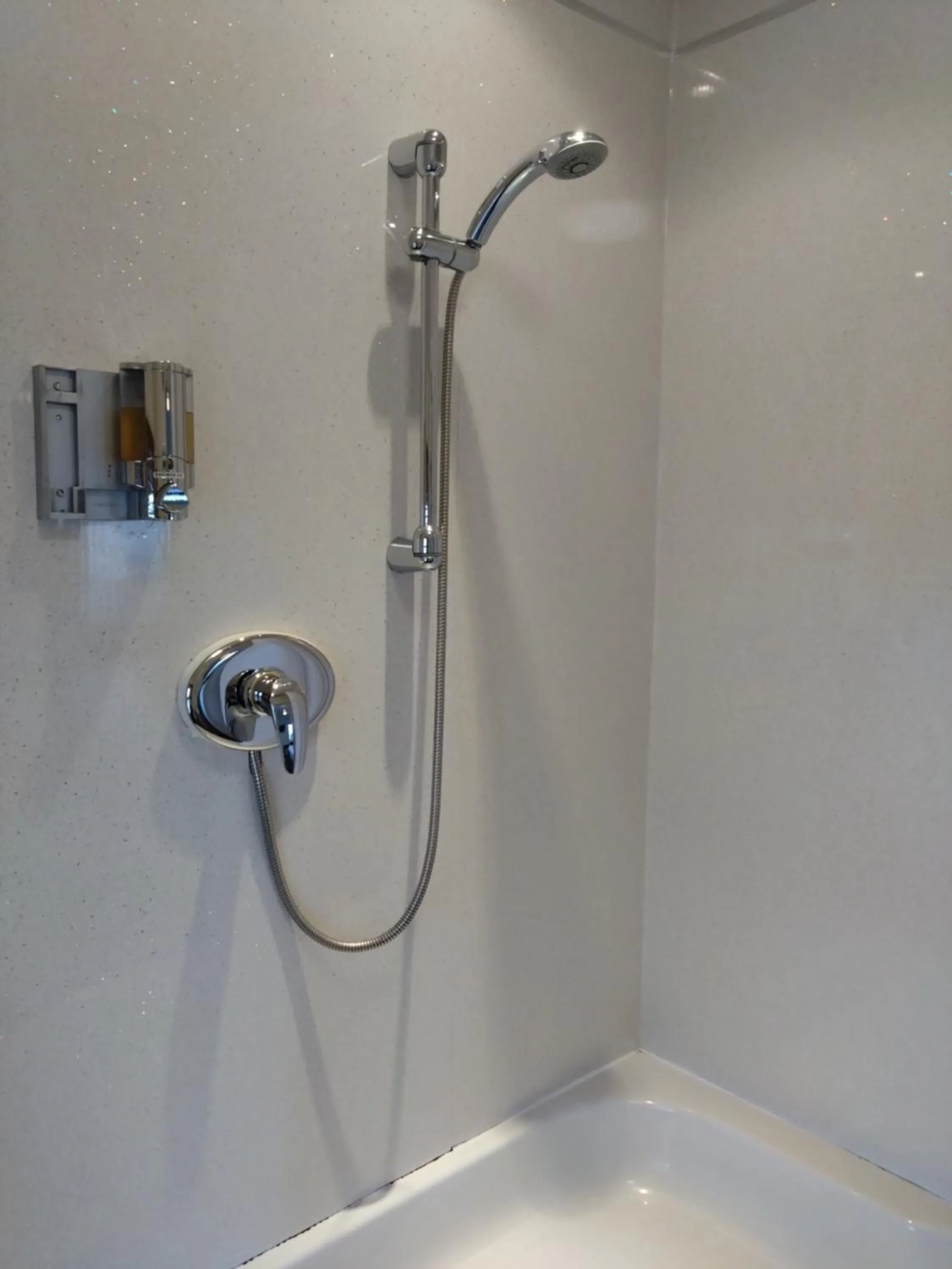 Shower in The Hillmorton Manor Hotel