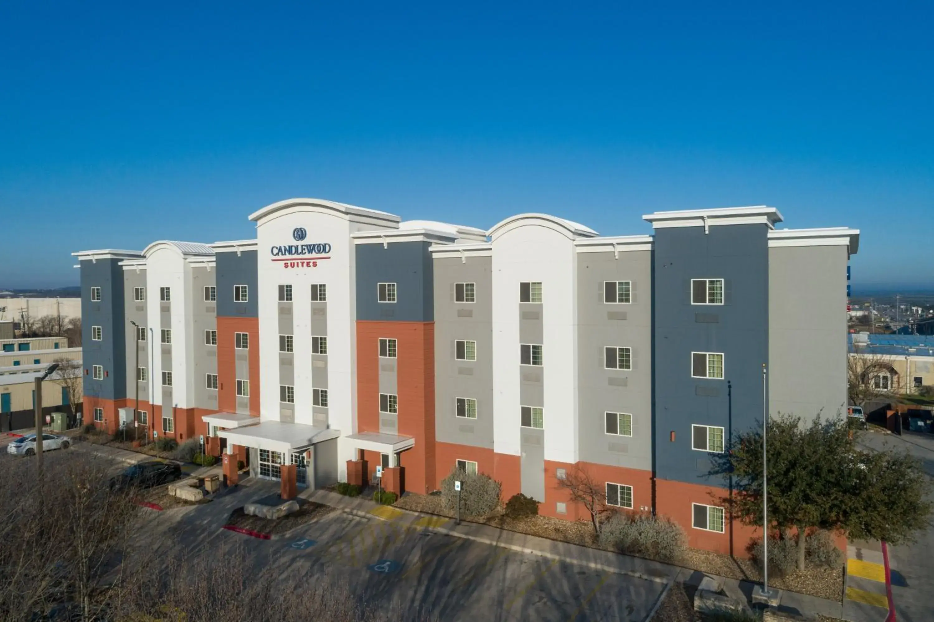 Property building in Candlewood Suites San Marcos by IHG Property building in Candlewood Suites San Marcos by IHG