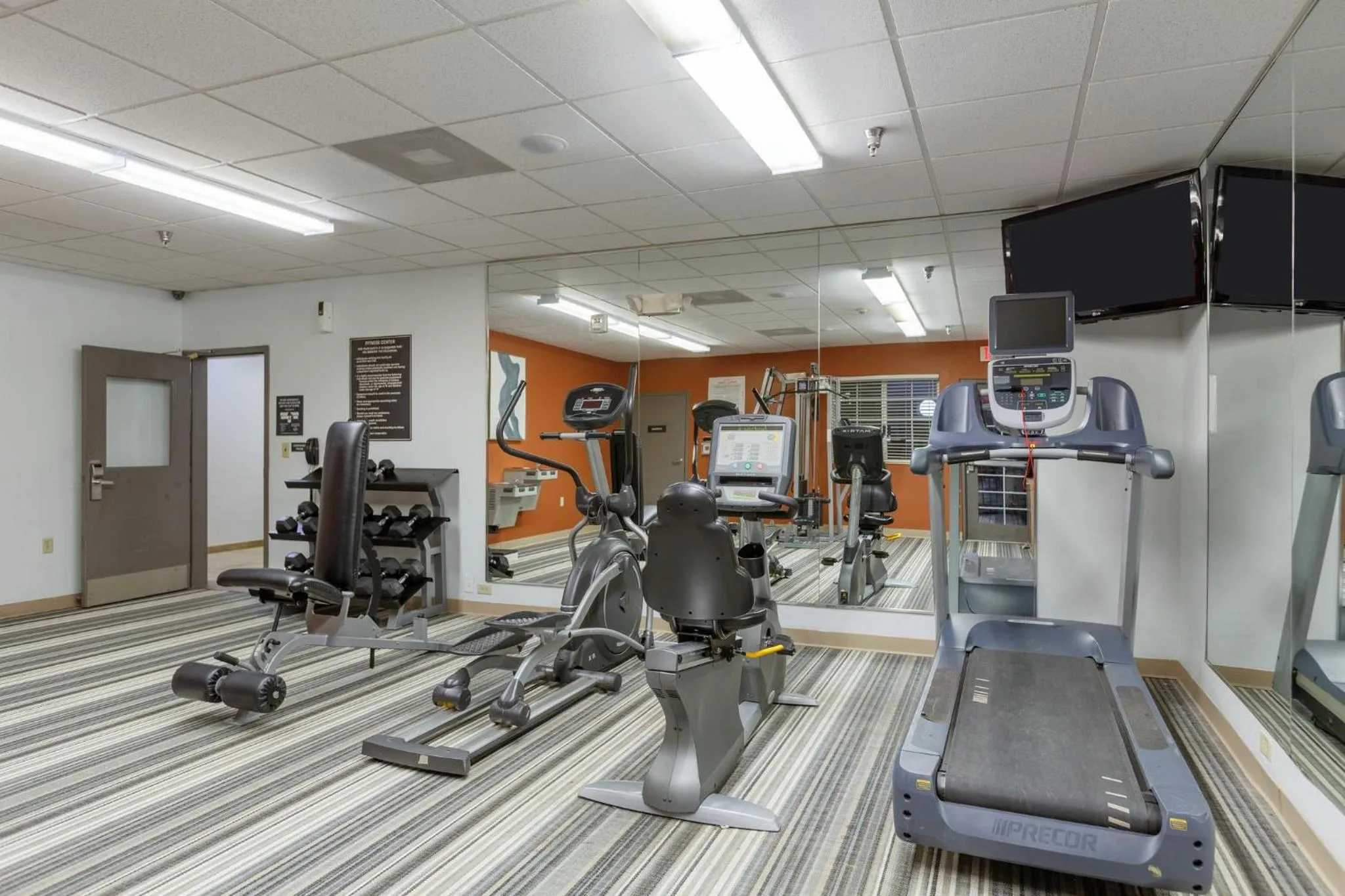 Fitness centre/facilities in Candlewood Suites San Marcos by IHG