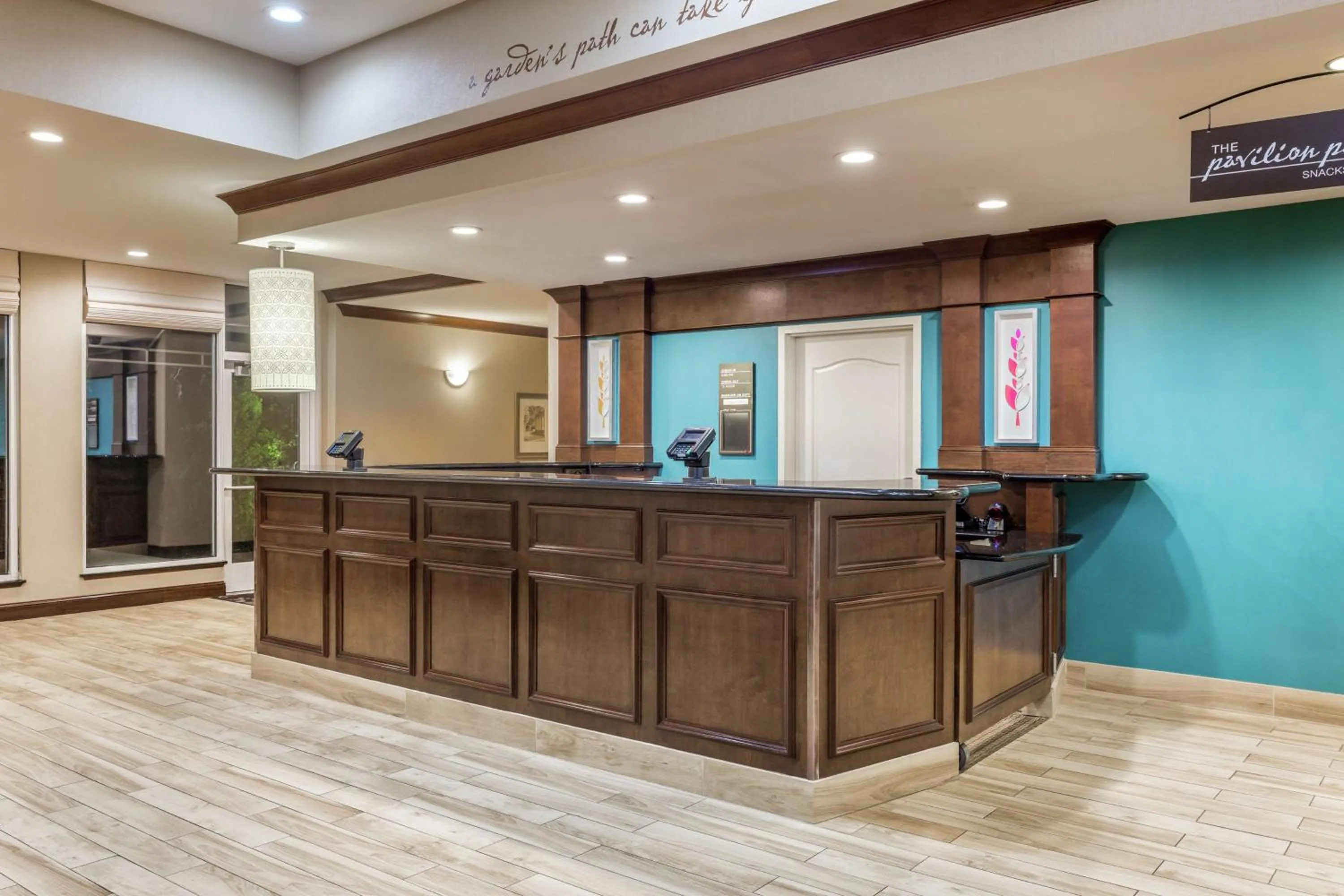 Lobby or reception in Hilton Garden Inn Gainesville