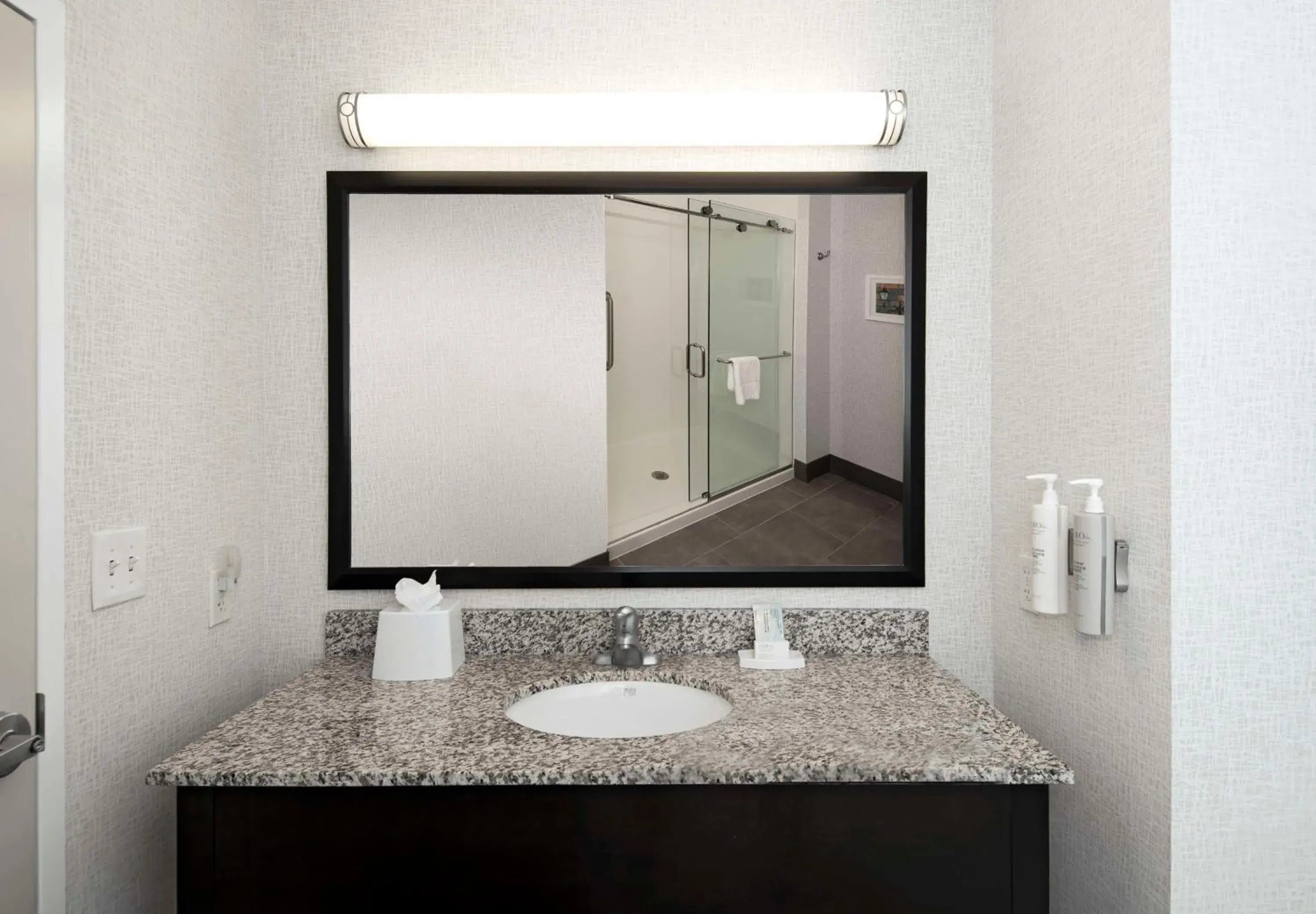 Bathroom in Hampton Inn & Suites - Raleigh Downtown Bathroom in Hampton Inn & Suites - Raleigh Downtown