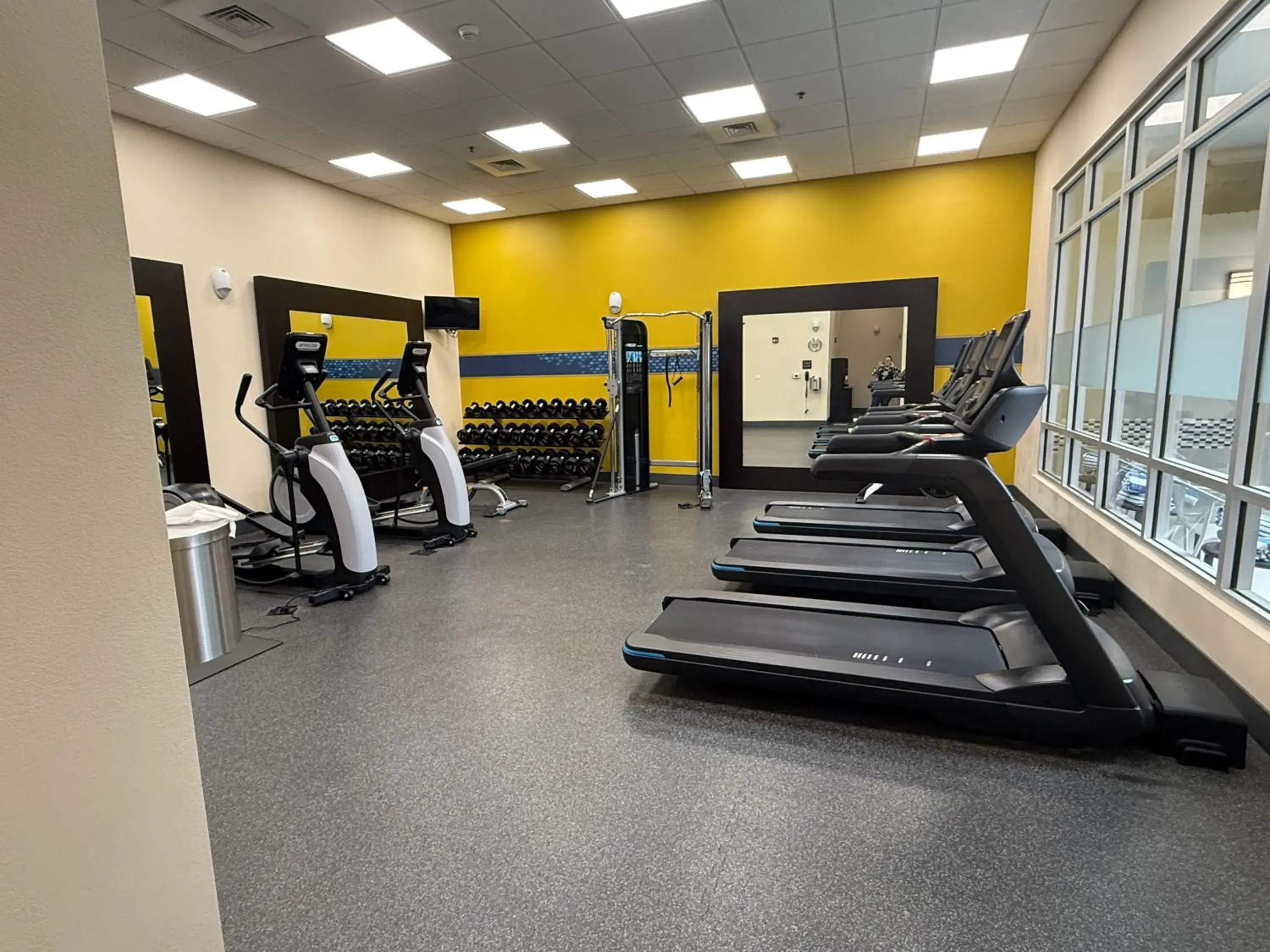 Fitness centre/facilities in Hampton Inn & Suites - Raleigh Downtown Fitness centre/facilities in Hampton Inn & Suites - Raleigh Downtown