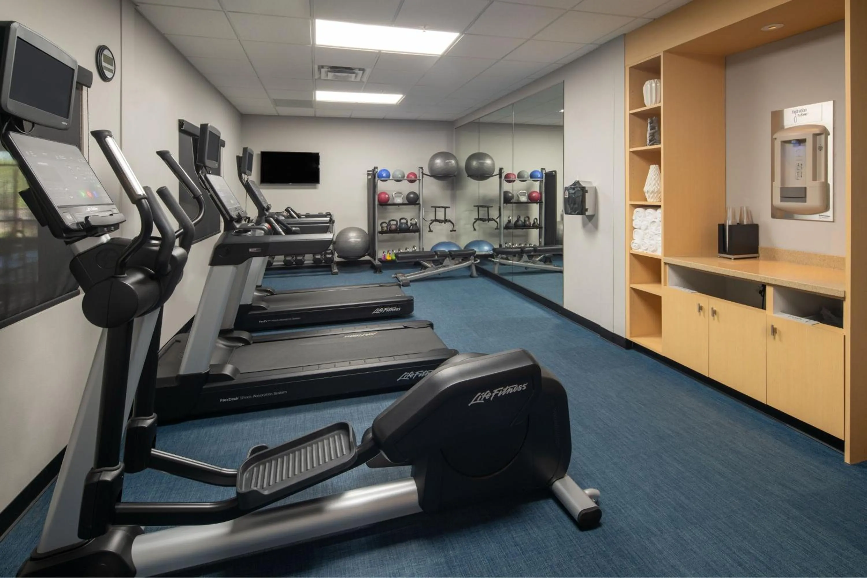 Fitness centre/facilities in TownePlace Suites by Marriott Vernal