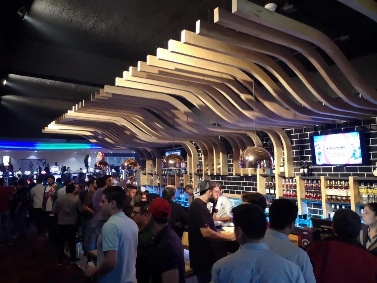 Lounge or bar in 7 Saltos Resort