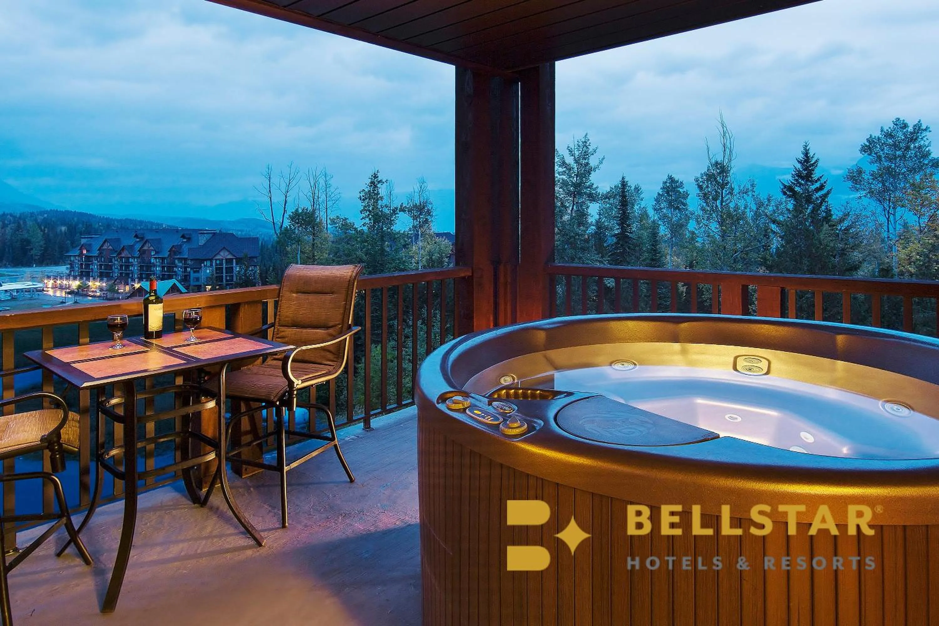 Balcony/Terrace in Palliser Lodge — Bellstar Hotels & Resorts