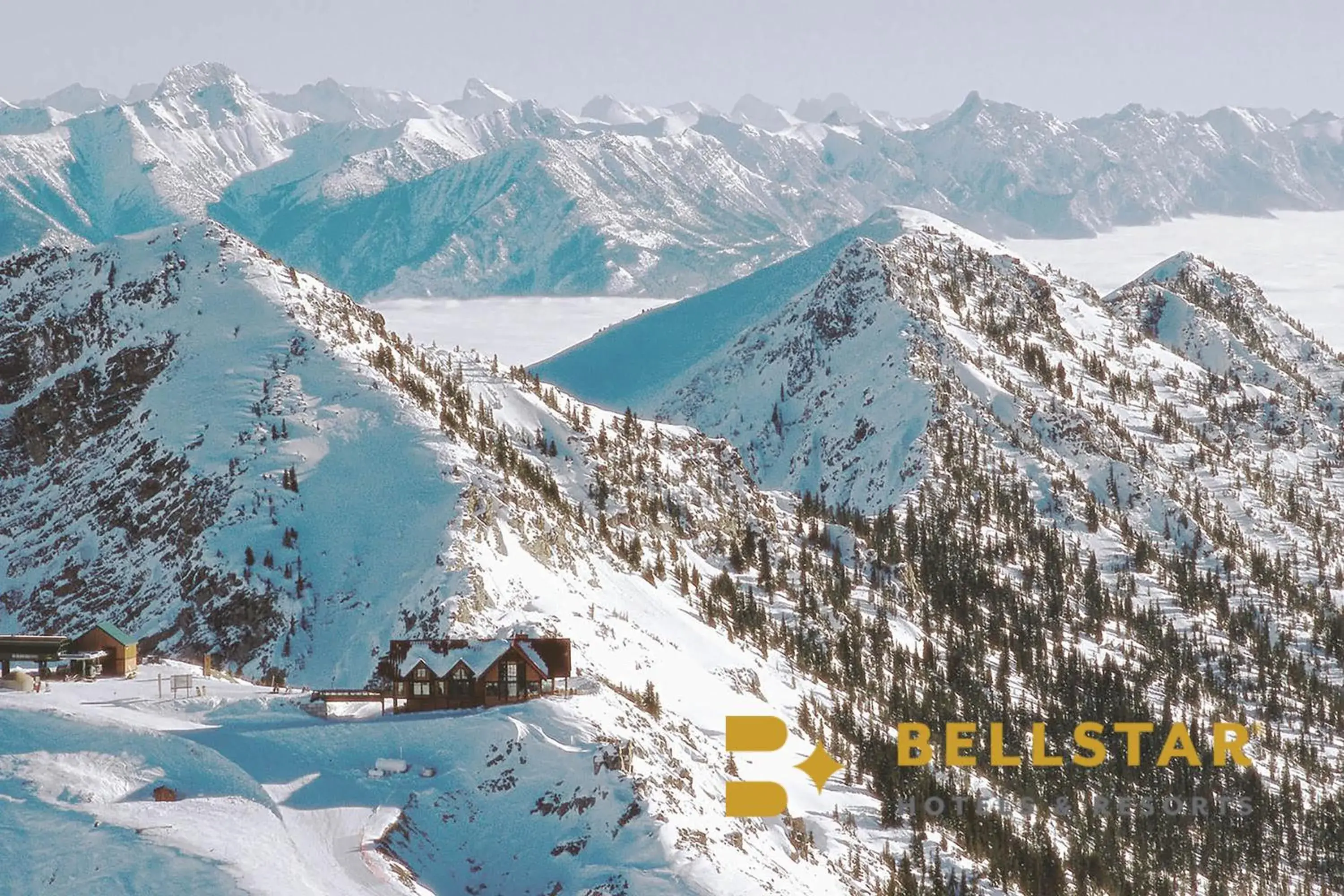Mountain view in Palliser Lodge — Bellstar Hotels & Resorts Mountain view in Palliser Lodge — Bellstar Hotels & Resorts