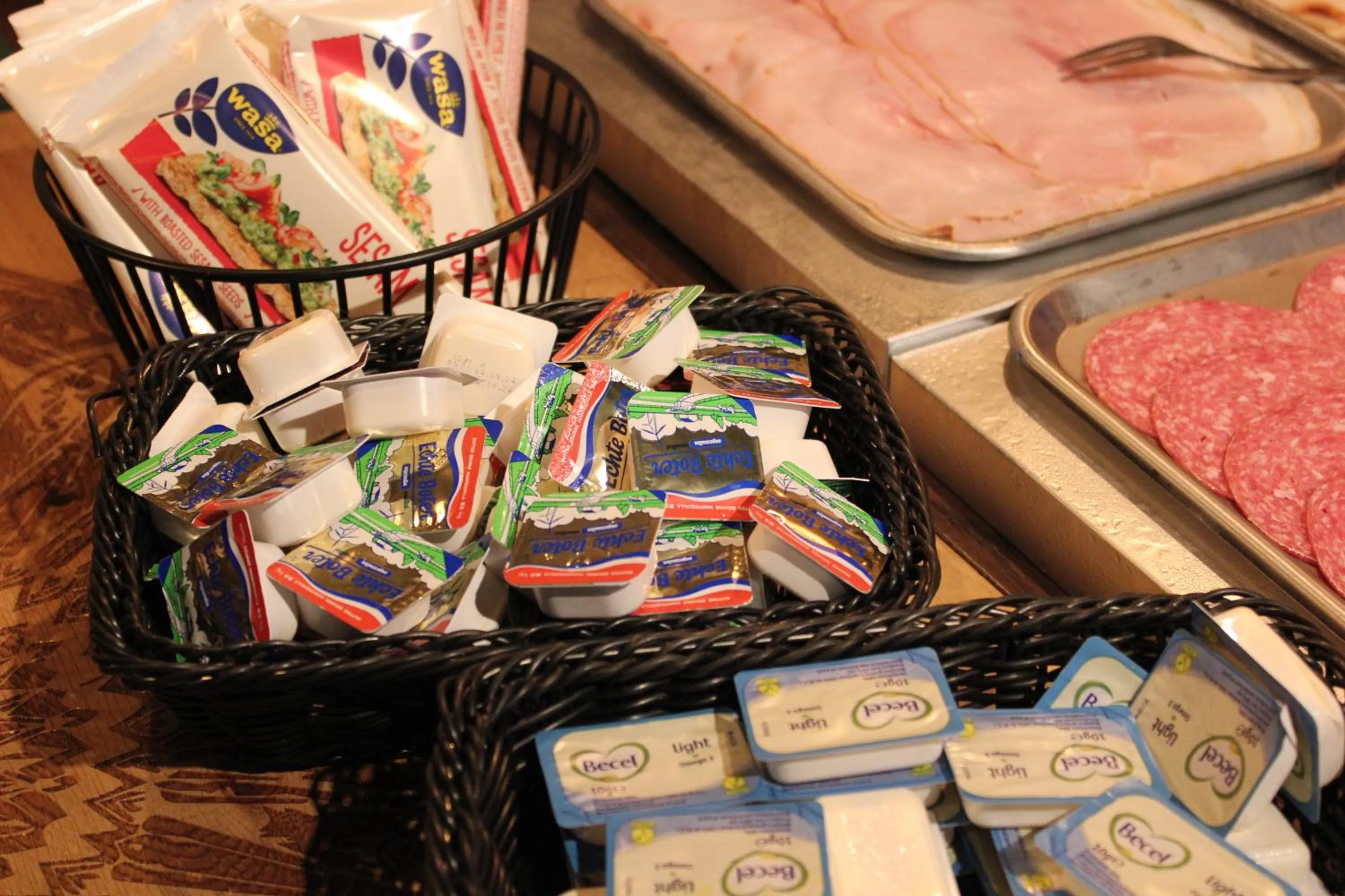 Buffet breakfast in Hotel Bom