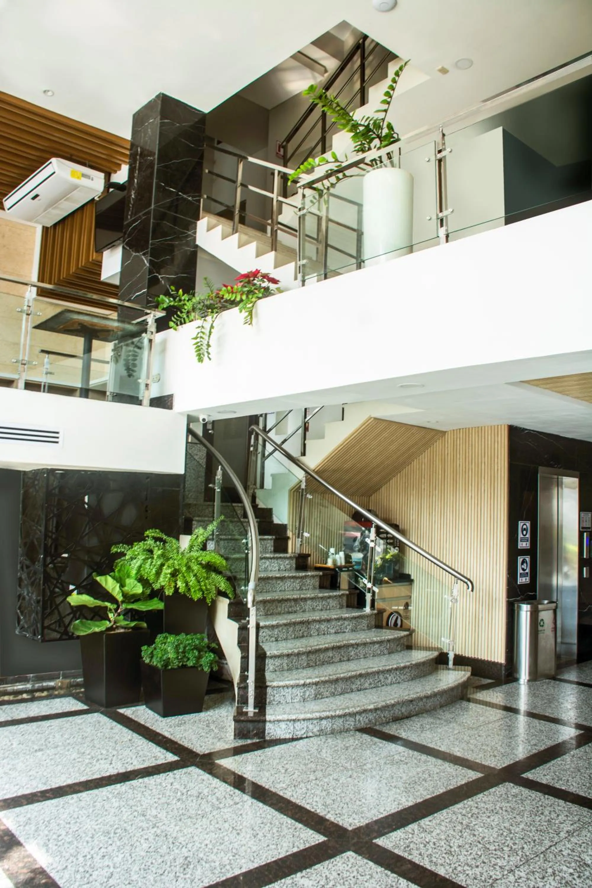 Lobby or reception in Hotel Las Cascadas