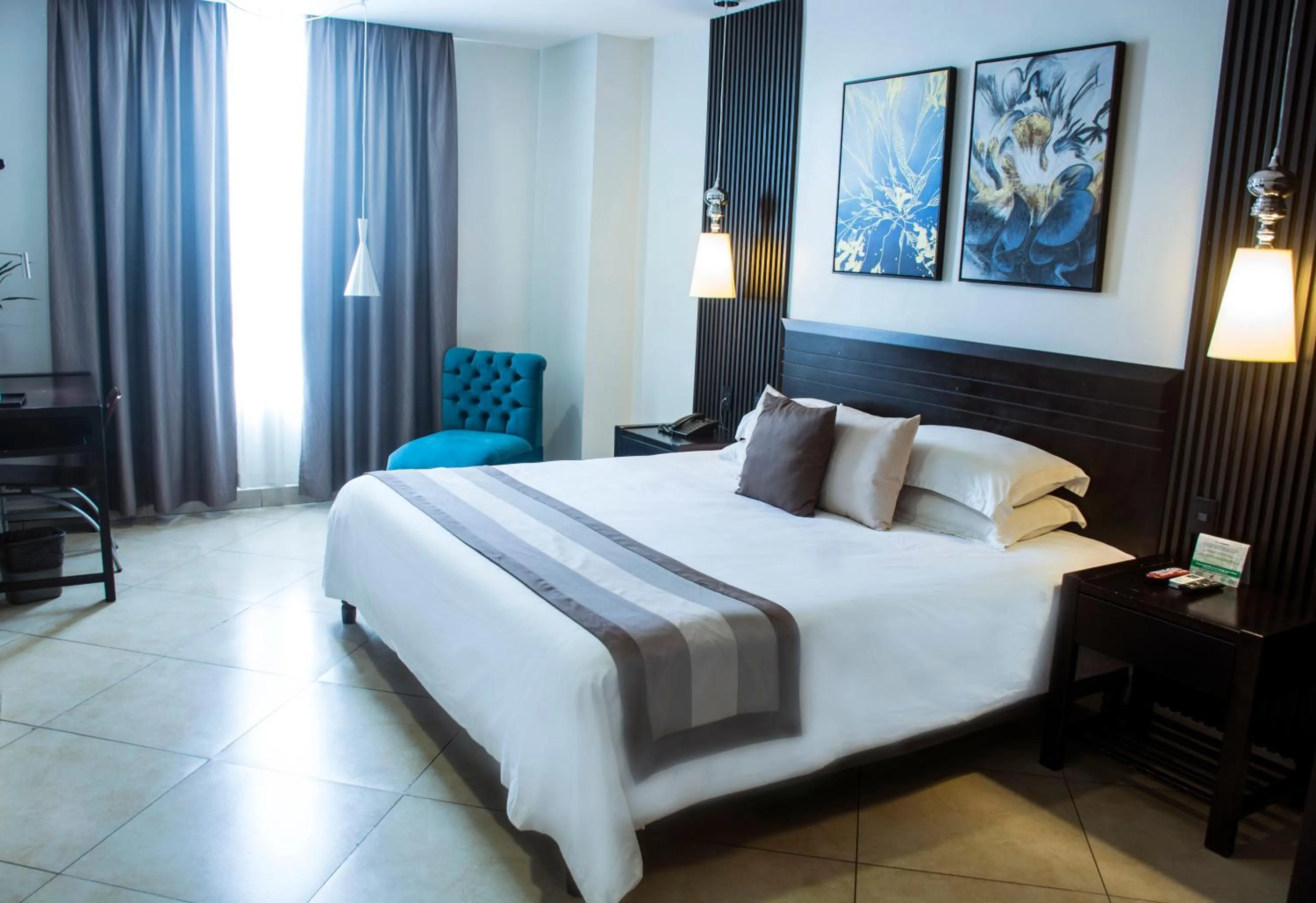 Bedroom, Bed in Hotel Las Cascadas