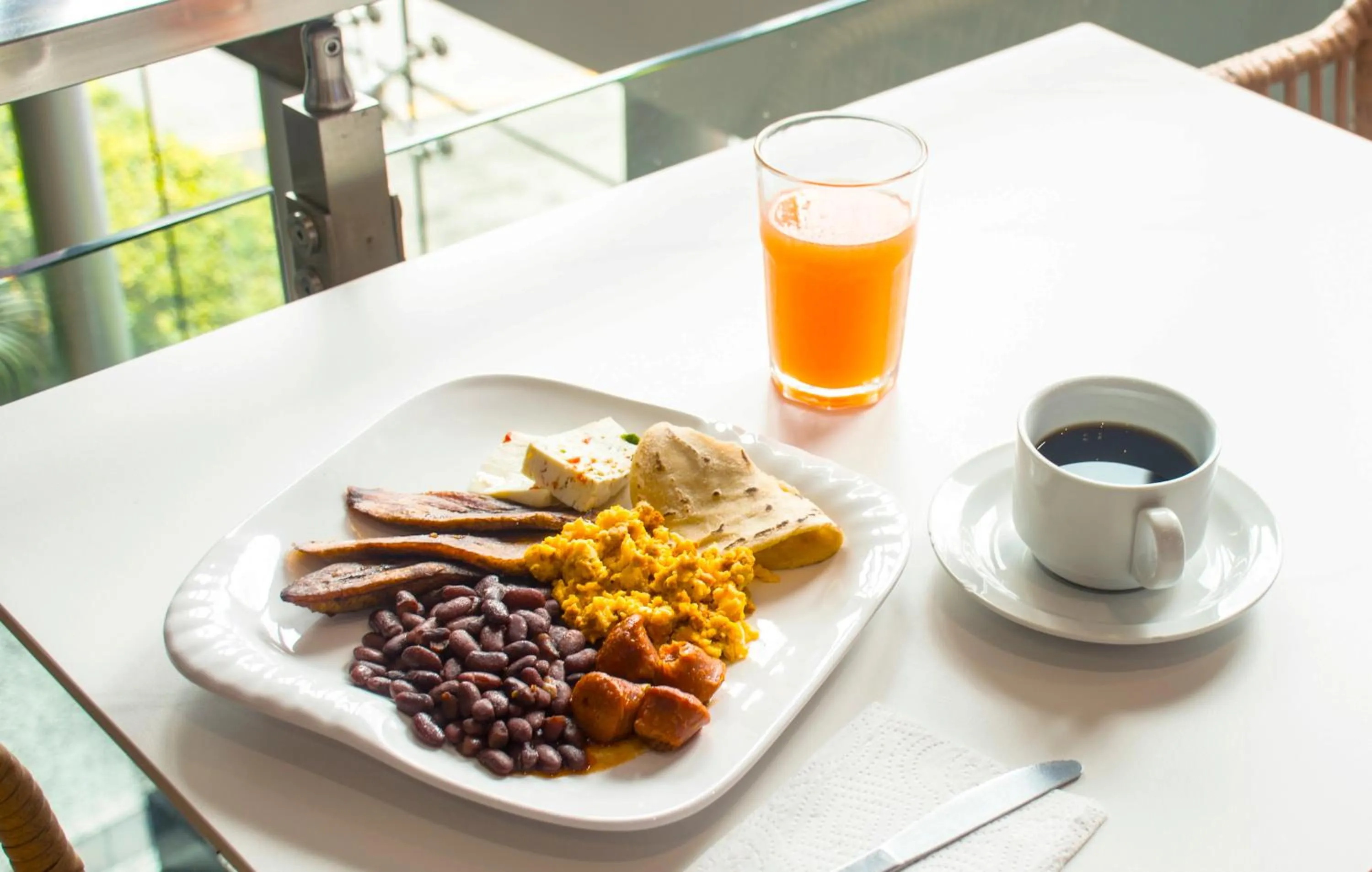 Breakfast in Hotel Las Cascadas