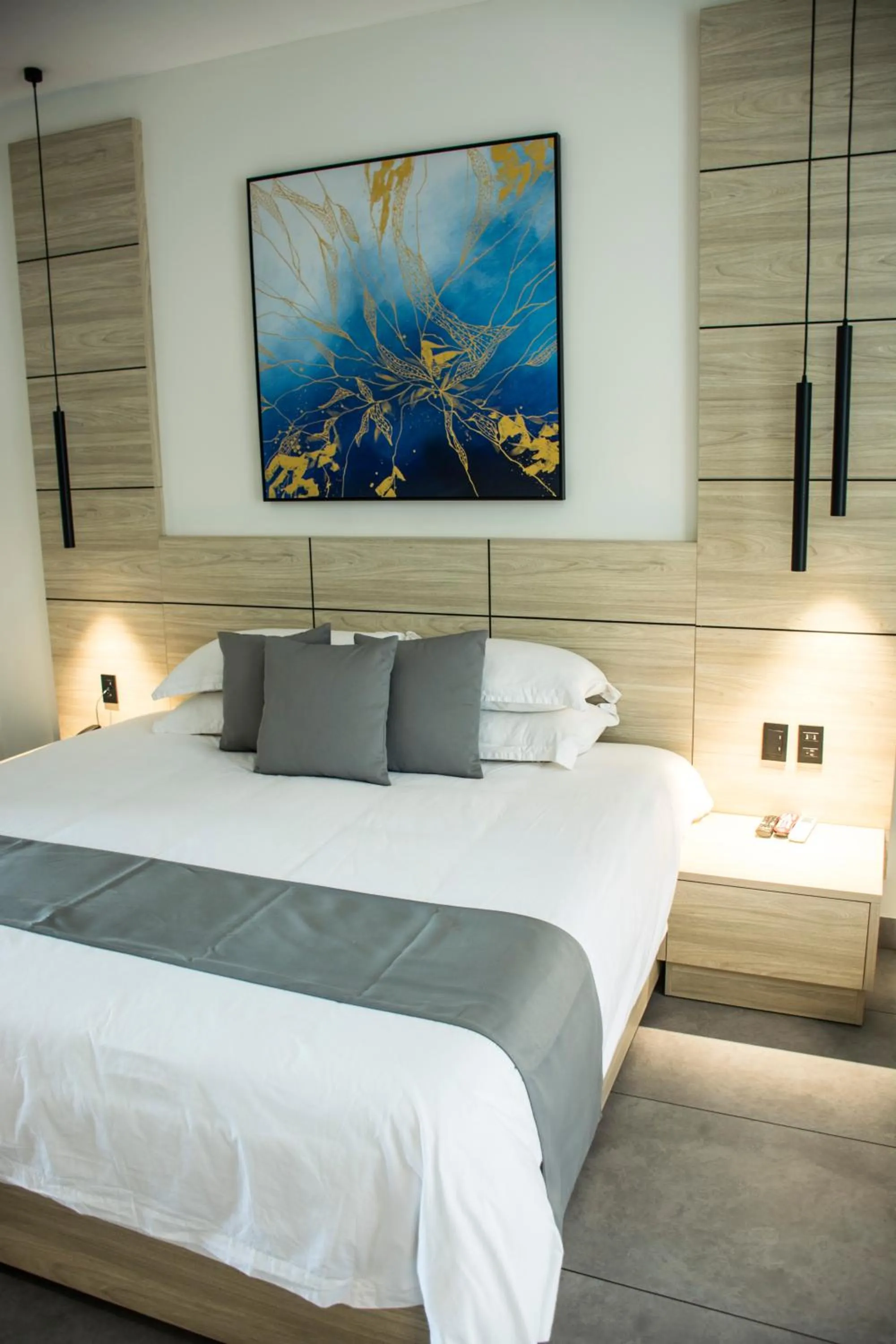 Bed in Hotel Las Cascadas