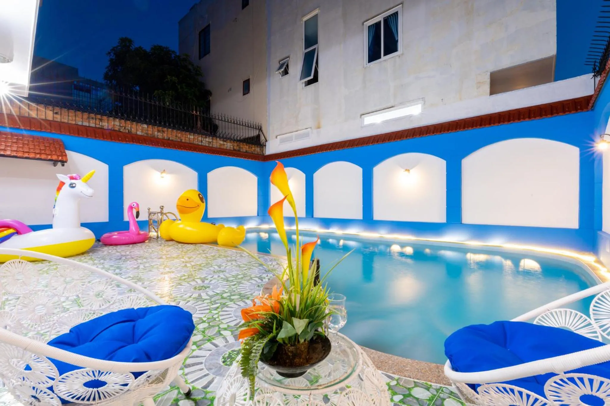 Villa in Villa Hồ Bơi Karaoke - Bida - Sân Vườn - Gần Biển Thùy Vân