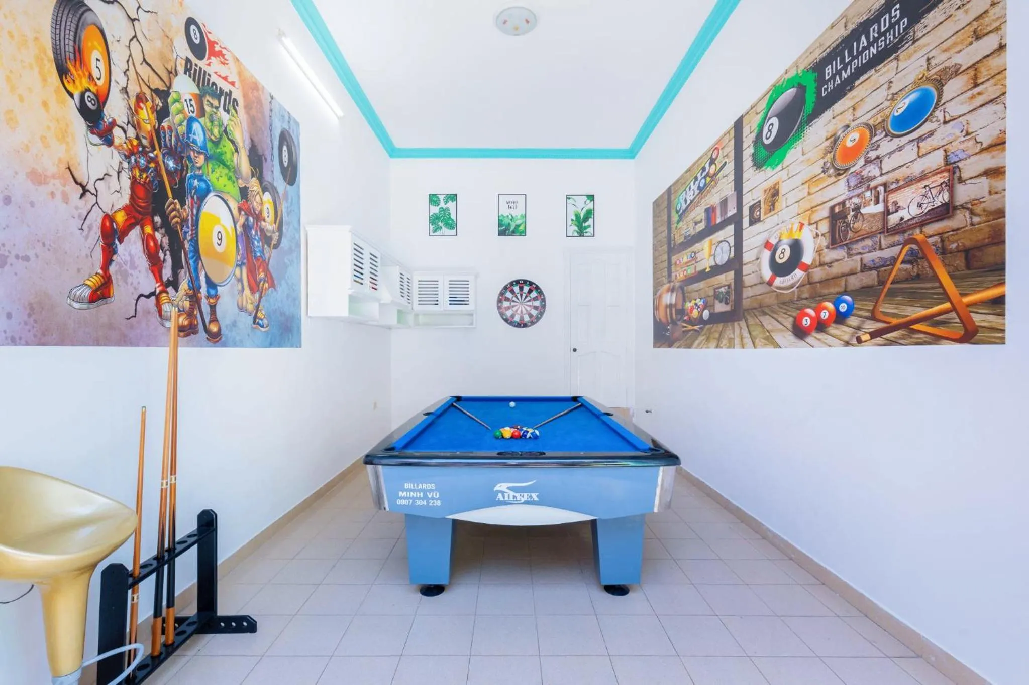 Villa Hồ Bơi Karaoke - Bida - Sân Vườn - Gần Biển Thùy Vân