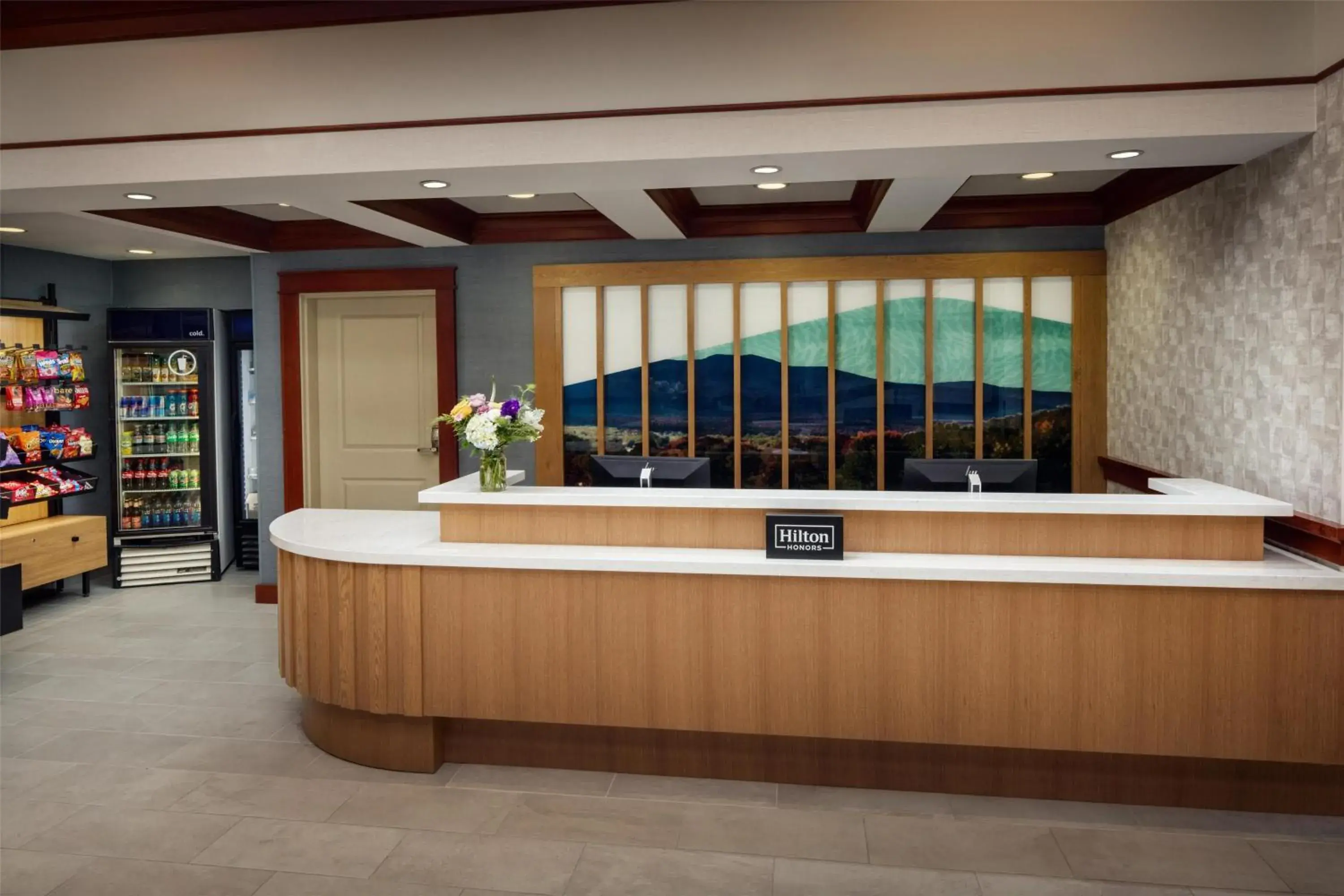 Lobby or reception in Hampton Inn & Suites North Conway Lobby or reception in Hampton Inn & Suites North Conway