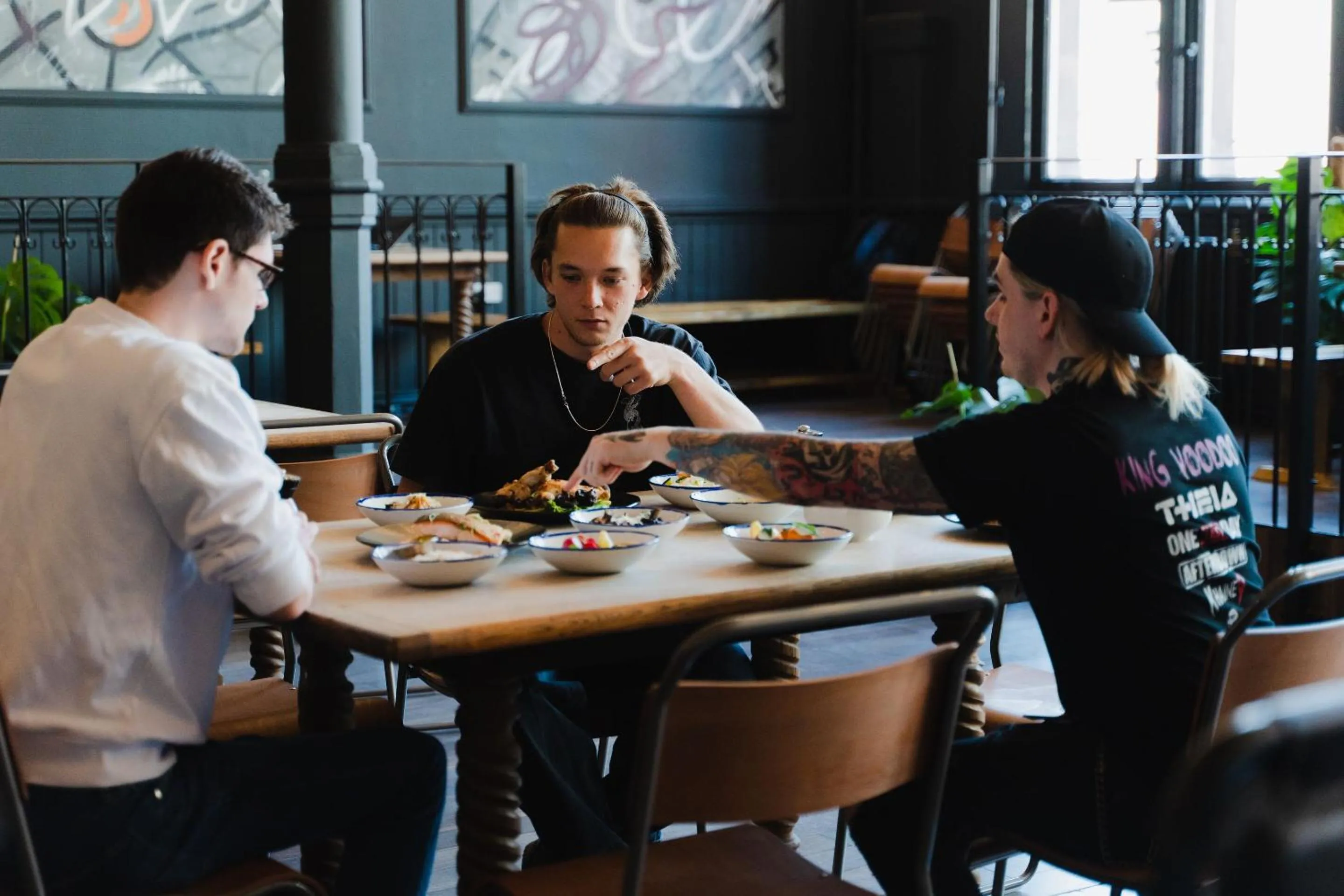 Food in PH Hostel Liverpool