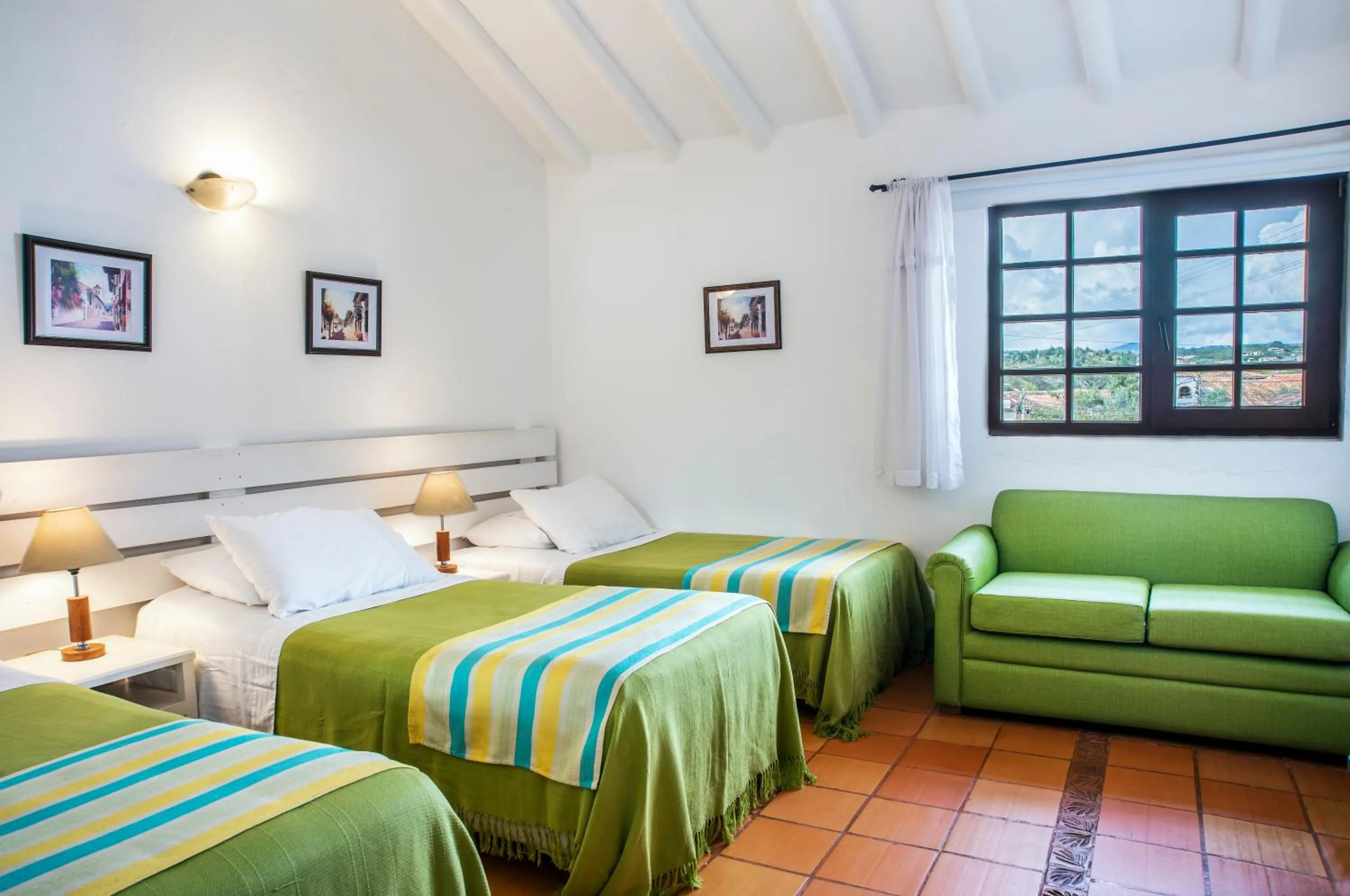 Decorative detail, Bed in Hotel y Spa Getsemani