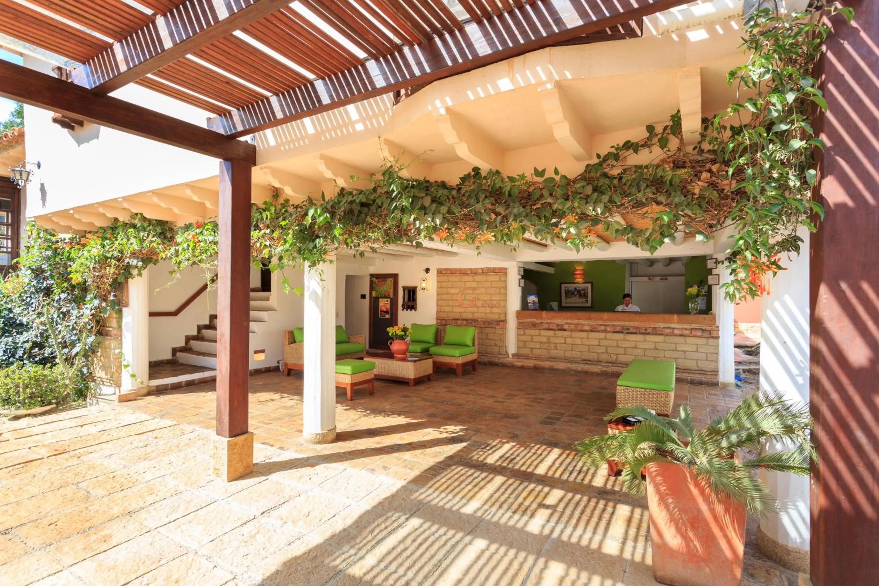 Lobby or reception in Hotel y Spa Getsemani