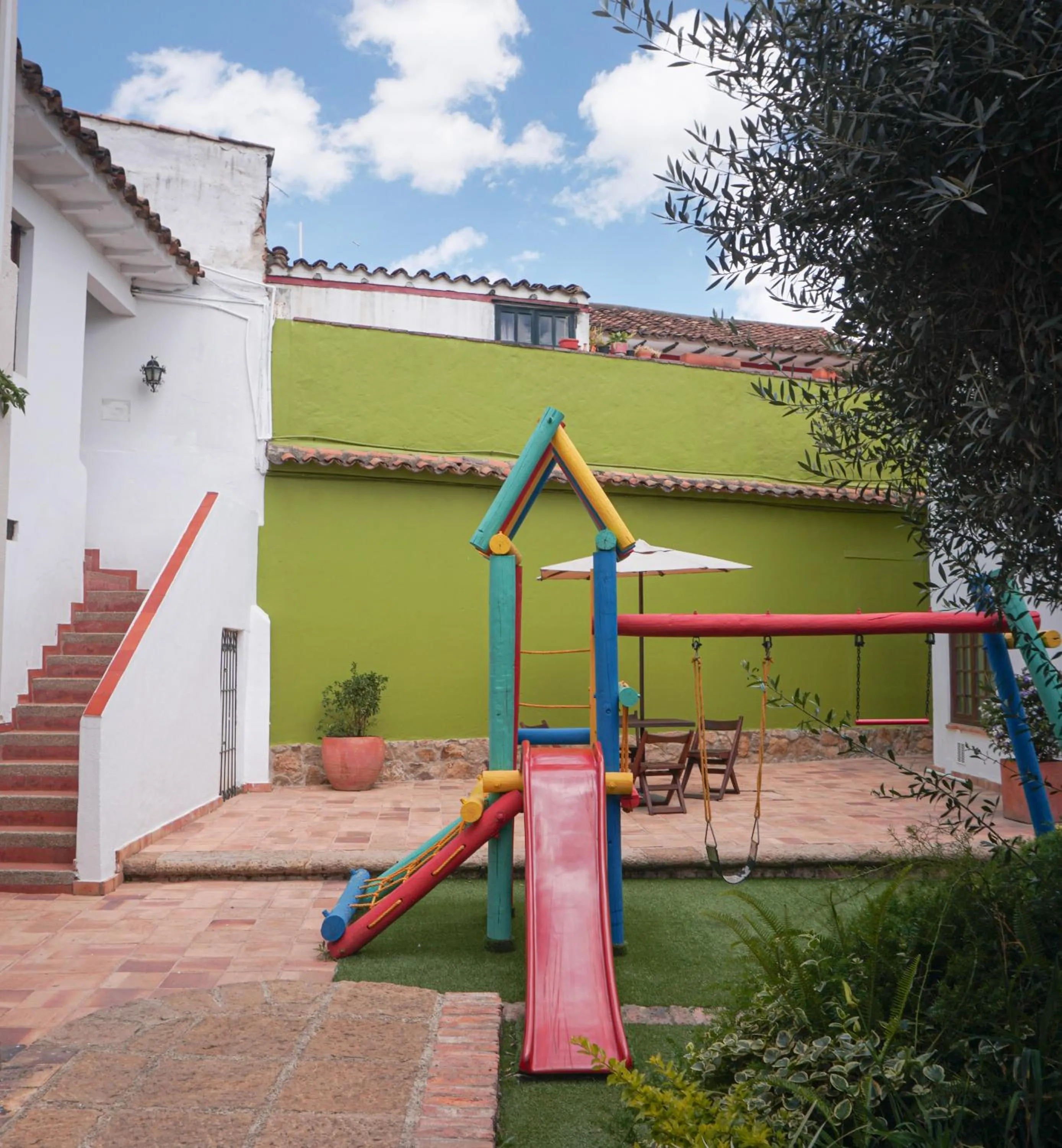Children play ground in Hotel y Spa Getsemani