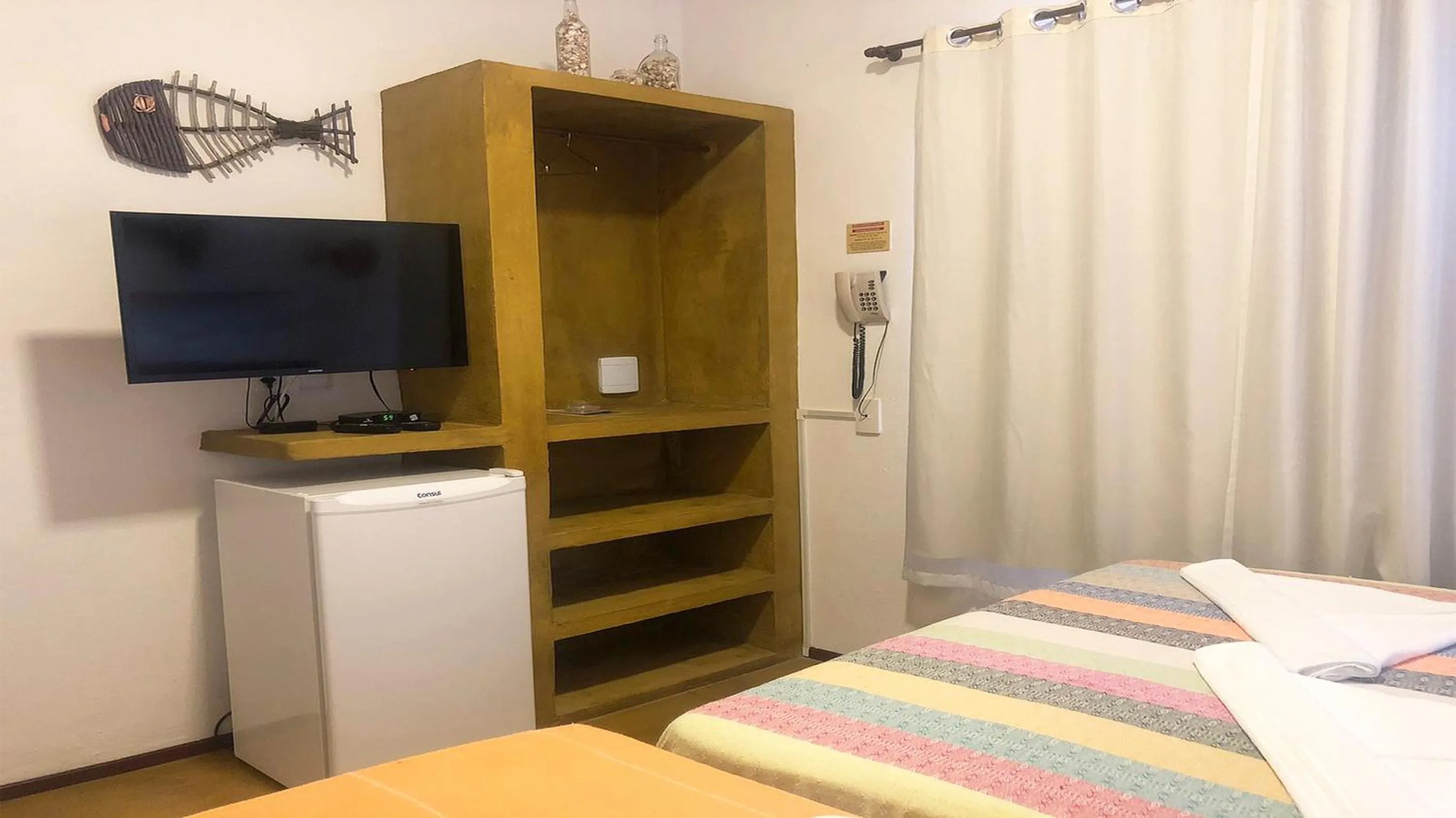 TV and multimedia, Bed in Pousada do Sol