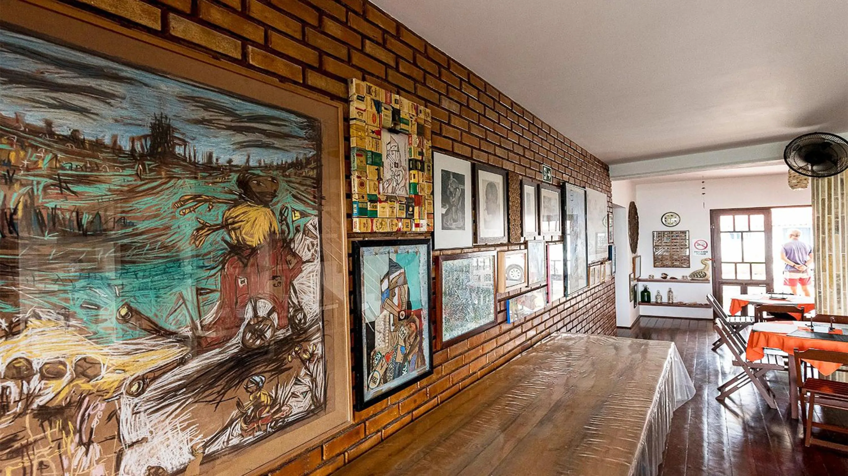 Dining area in Pousada do Sol