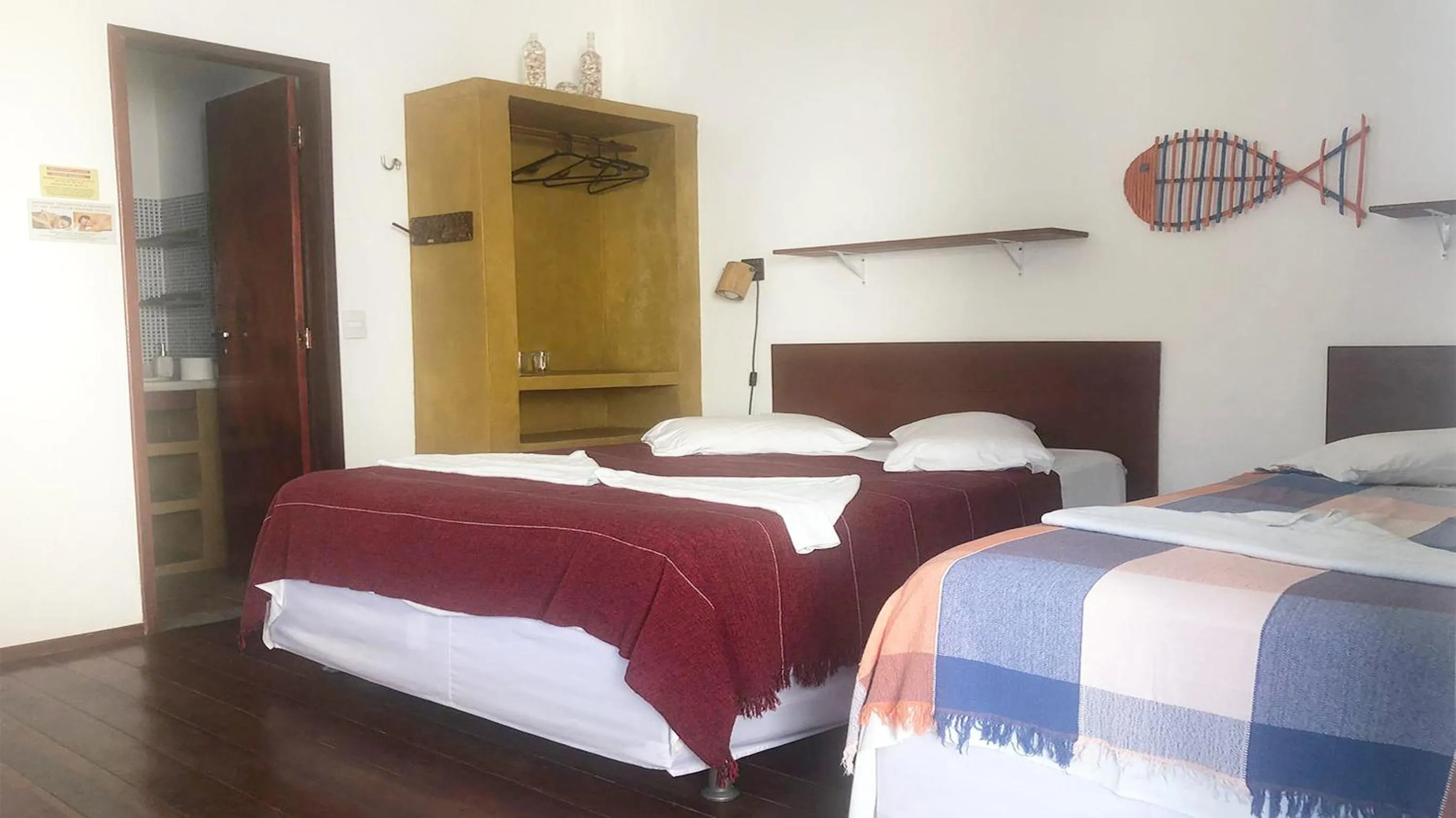 TV and multimedia, Bed in Pousada do Sol