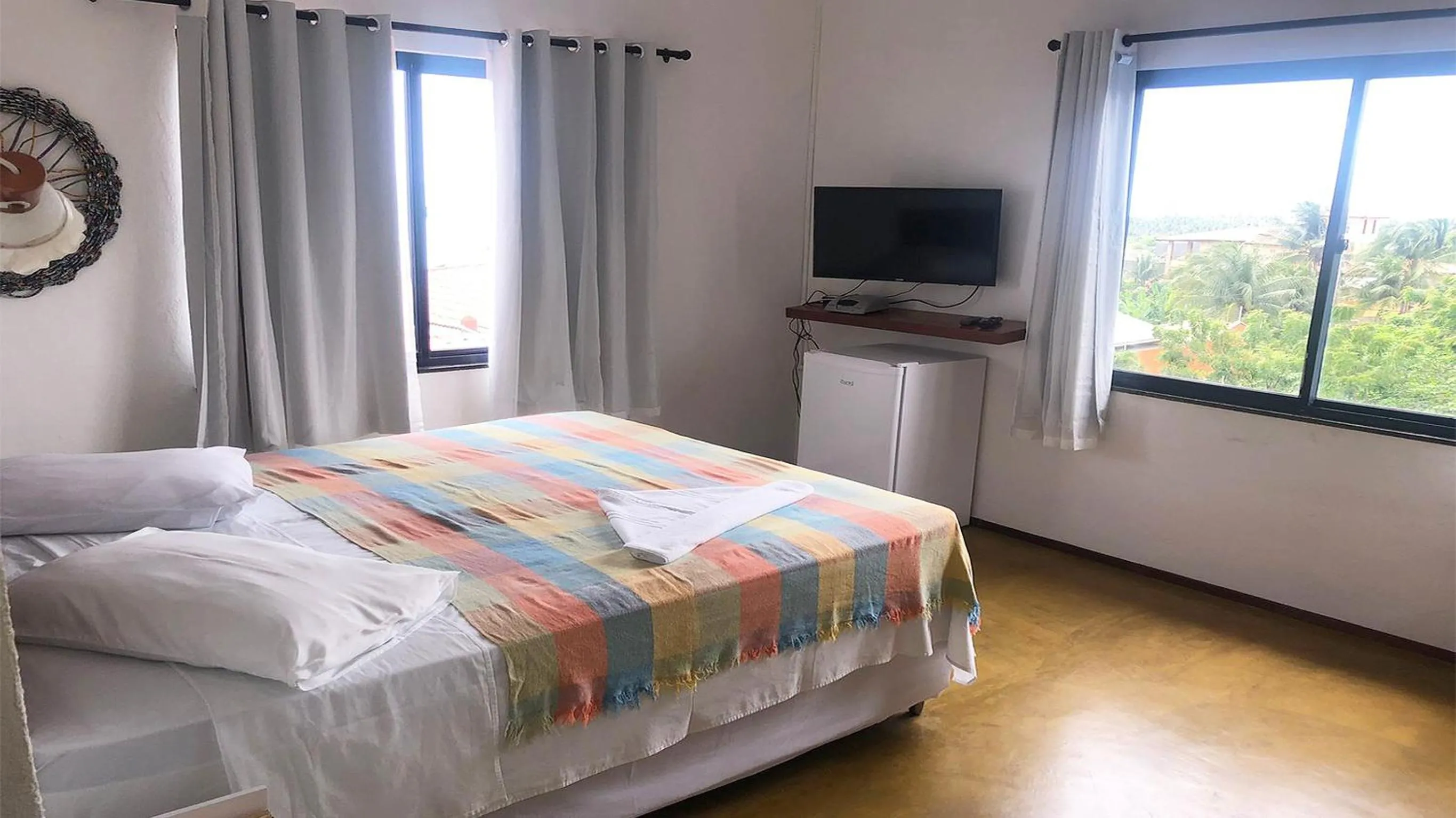 TV and multimedia, Bed in Pousada do Sol