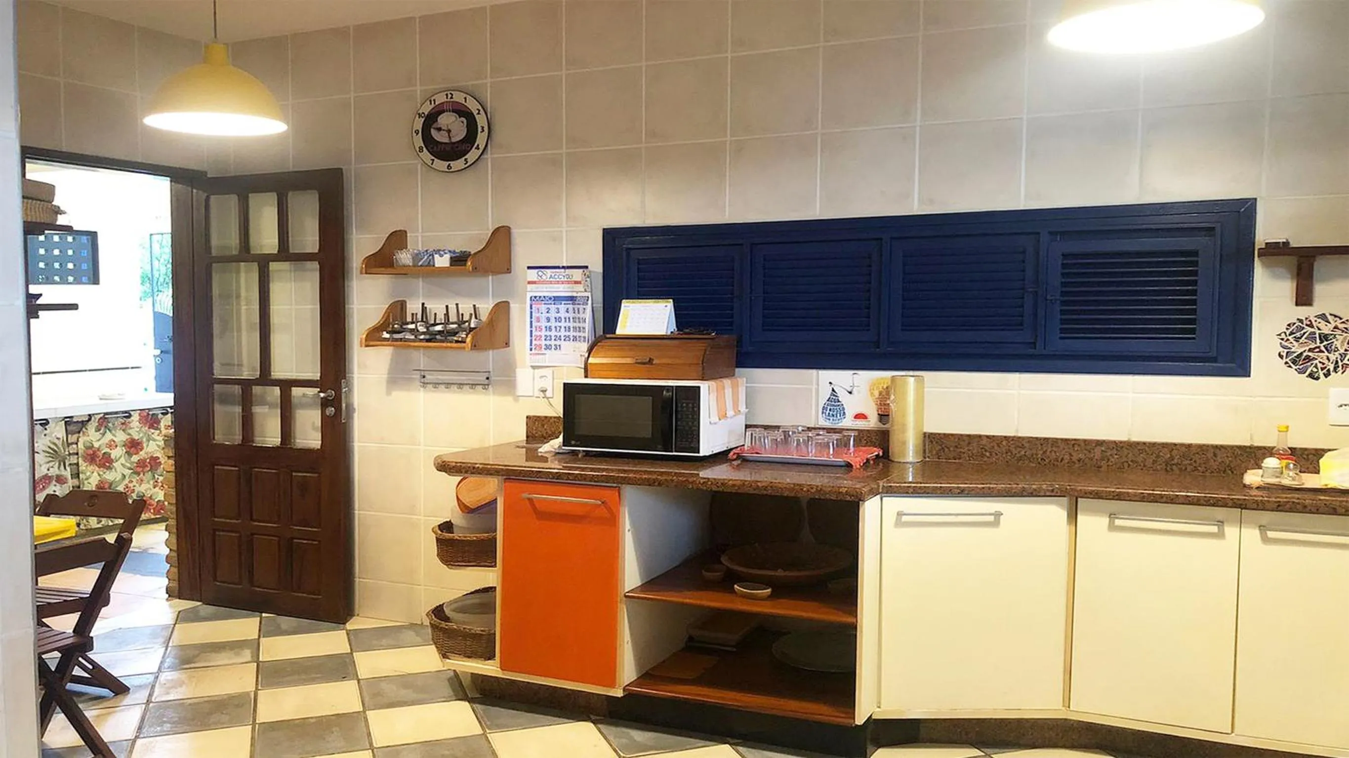 kitchen in Pousada do Sol