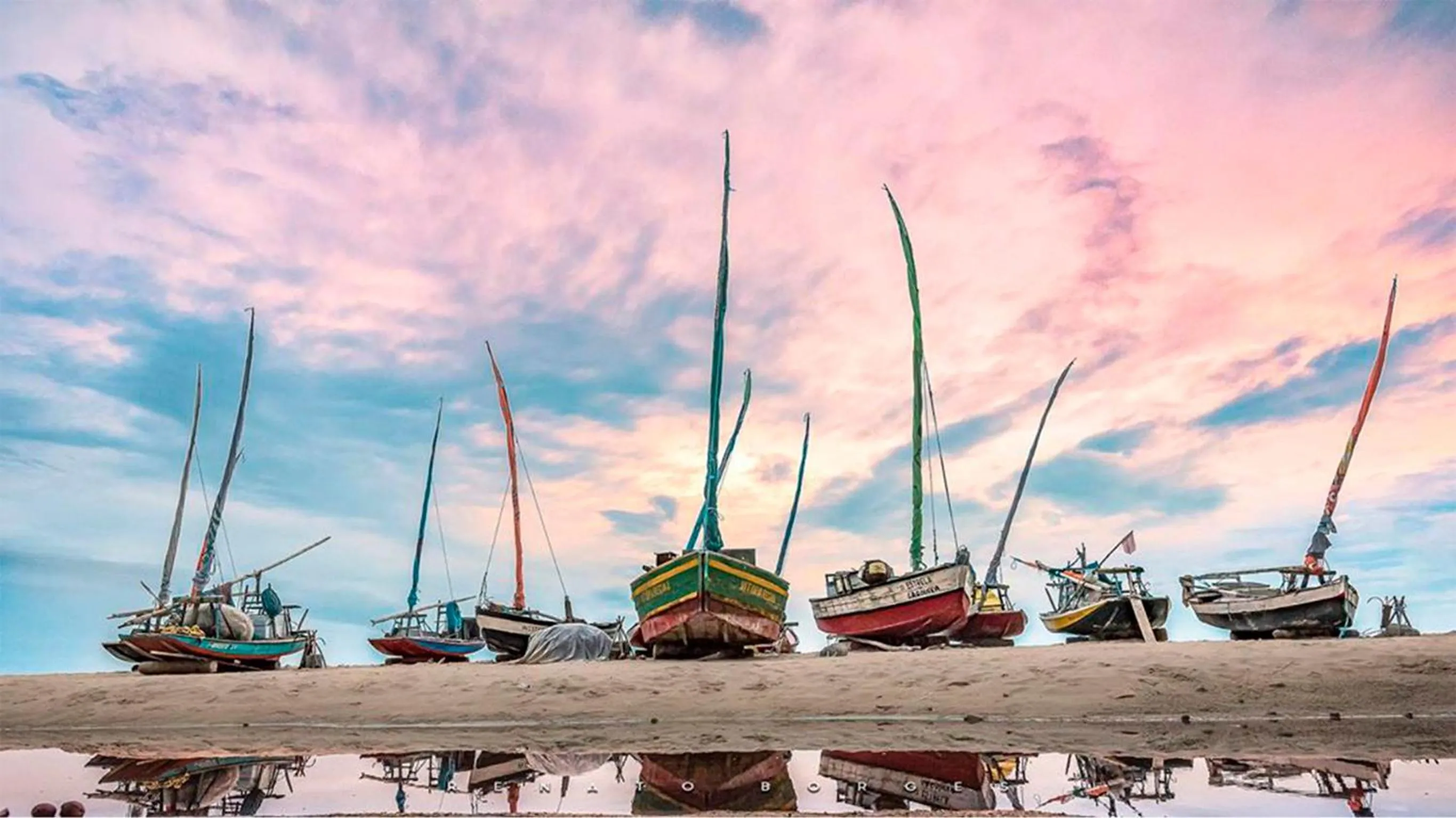 Beach in Pousada do Sol
