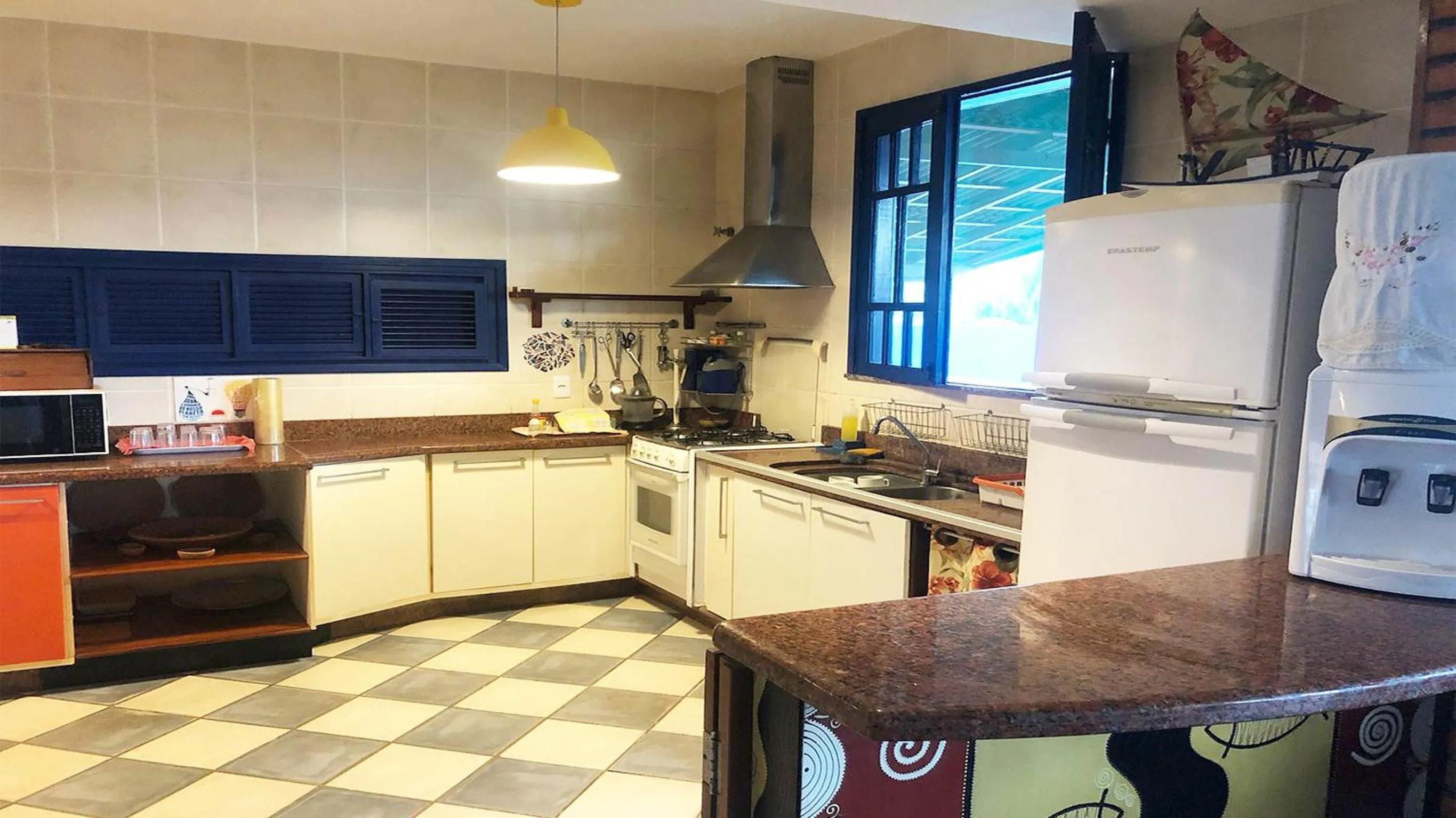 kitchen in Pousada do Sol