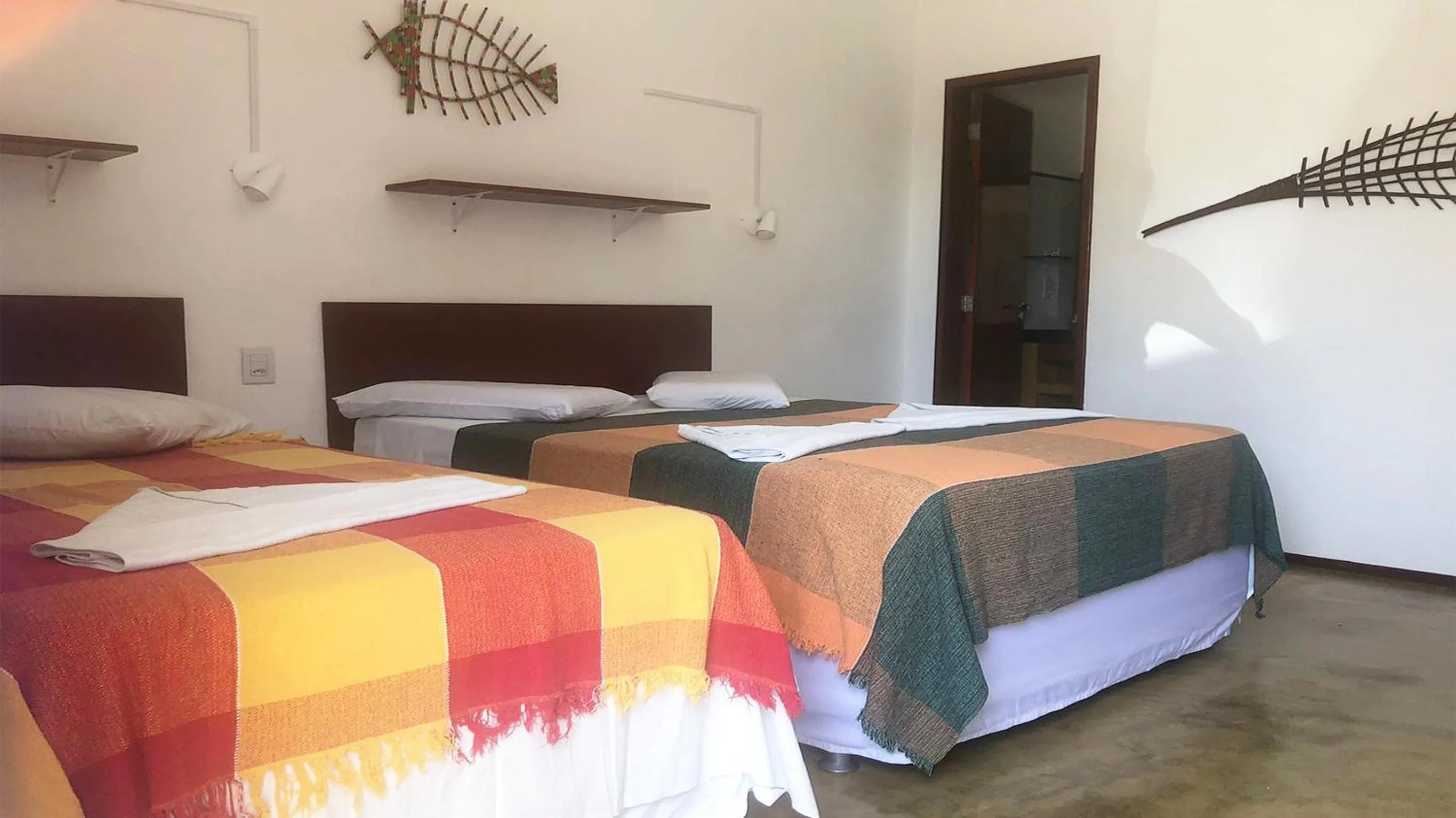 TV and multimedia, Bed in Pousada do Sol