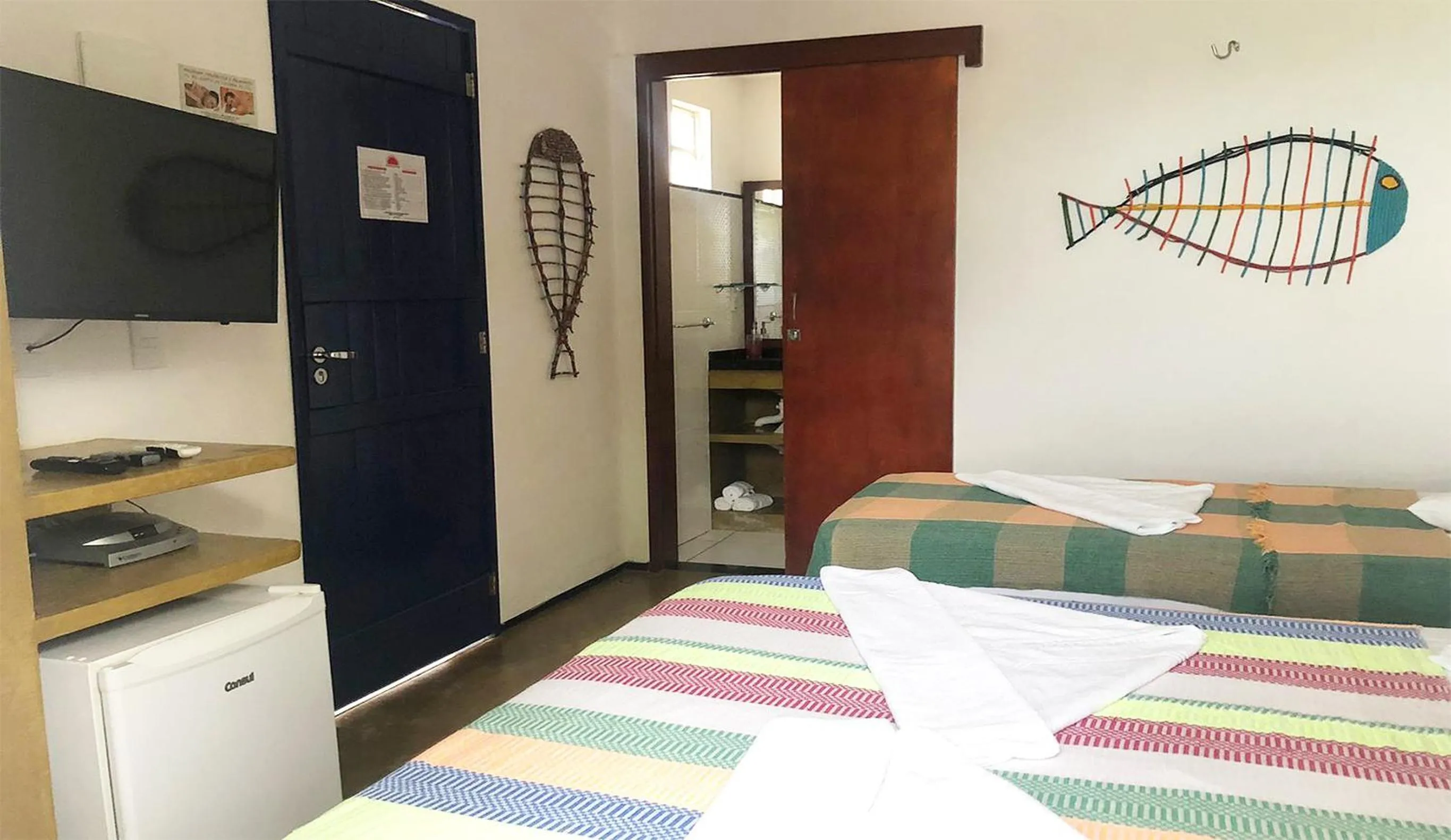TV and multimedia, Bed in Pousada do Sol
