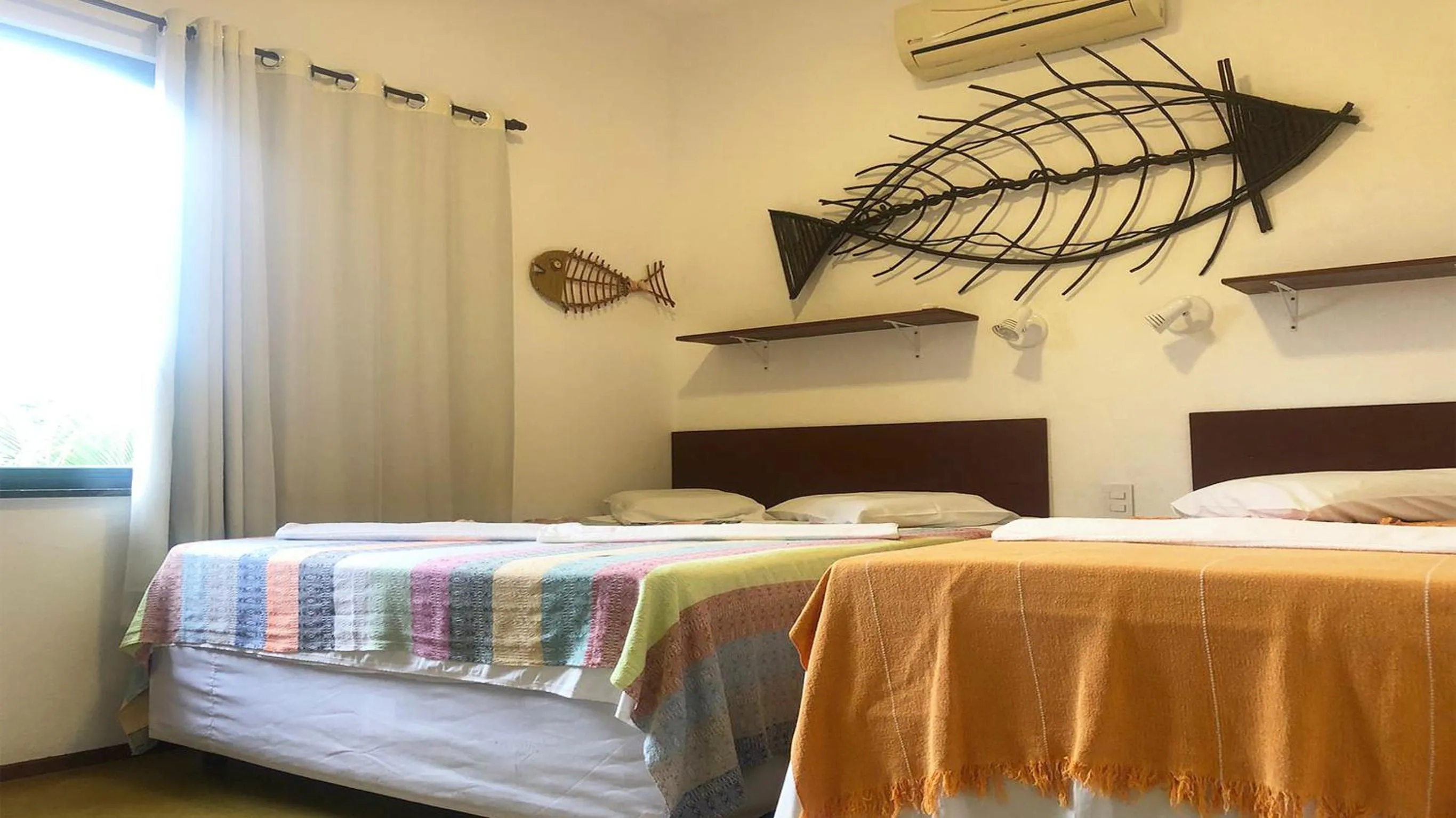TV and multimedia, Bed in Pousada do Sol