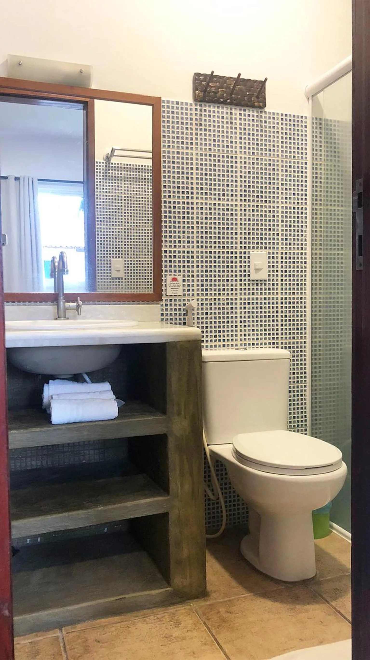 Bathroom in Pousada do Sol