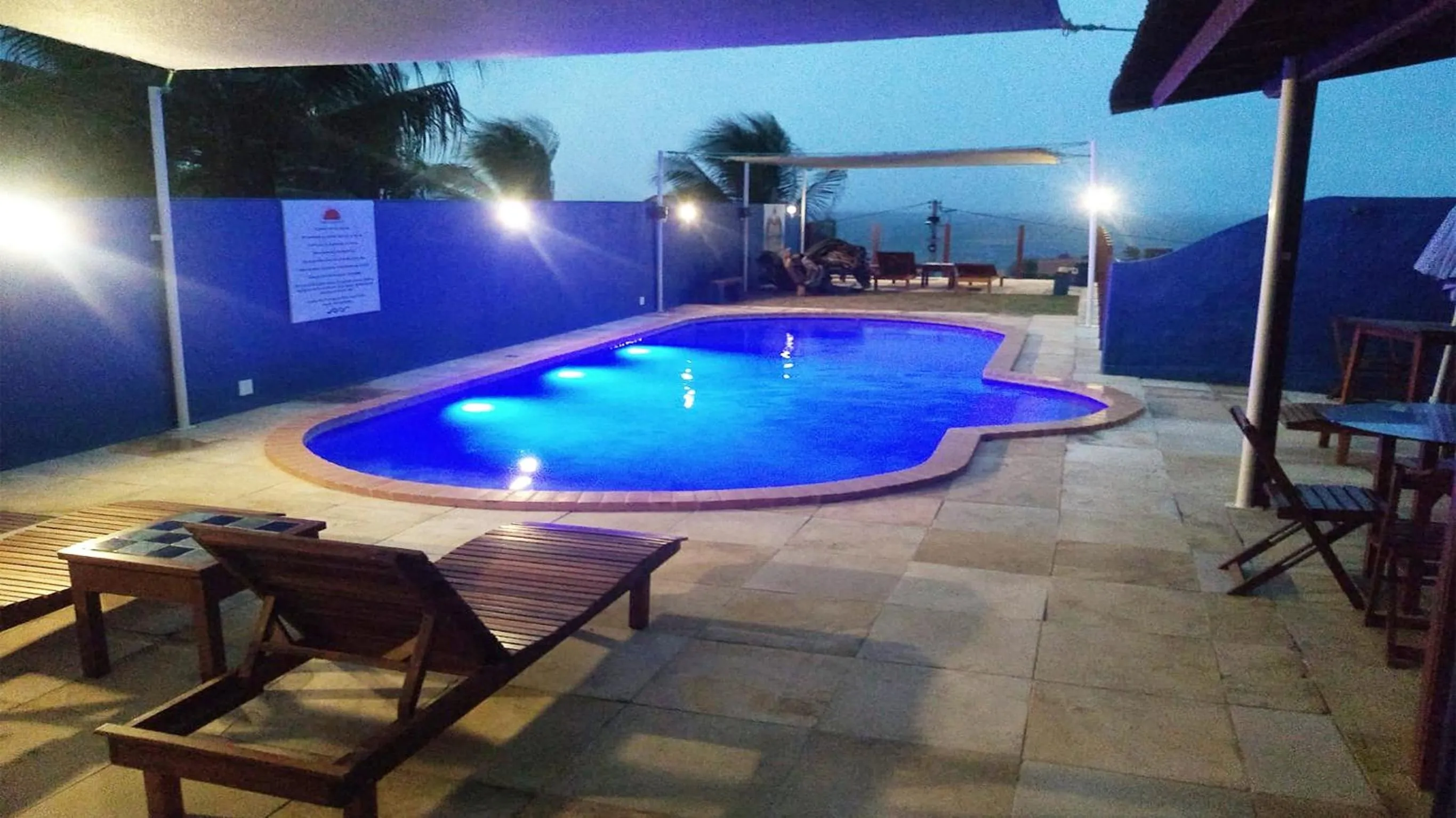 Swimming pool in Pousada do Sol