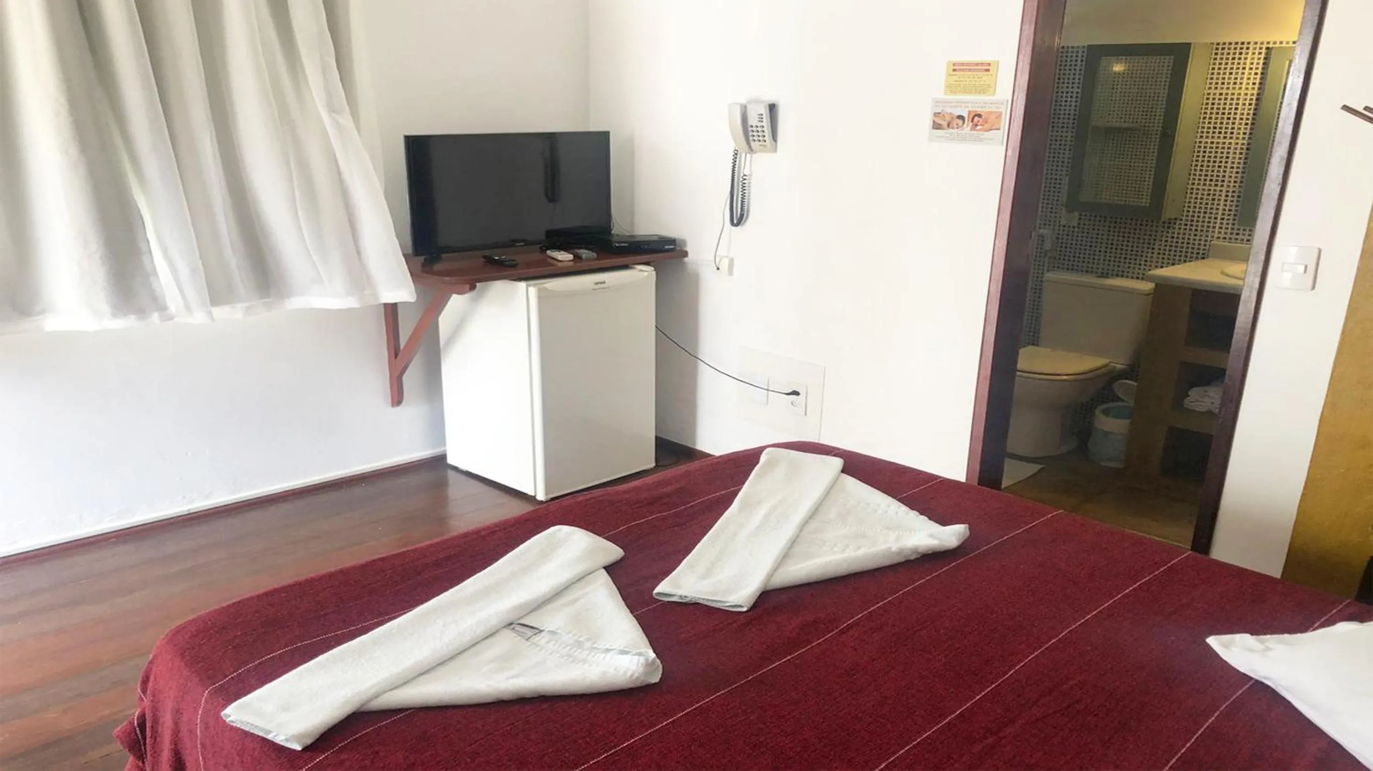 TV and multimedia, Bed in Pousada do Sol