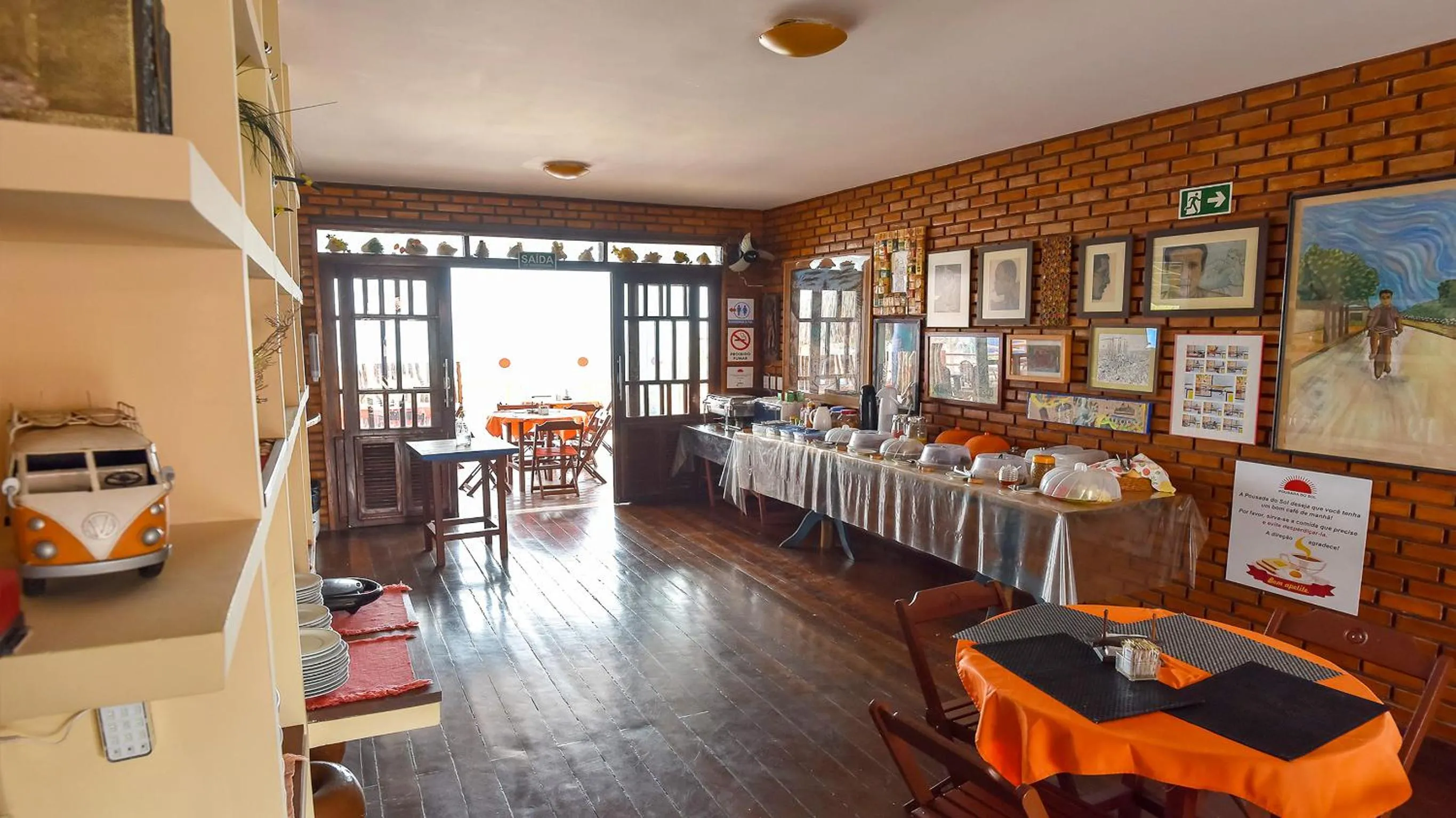 Breakfast in Pousada do Sol