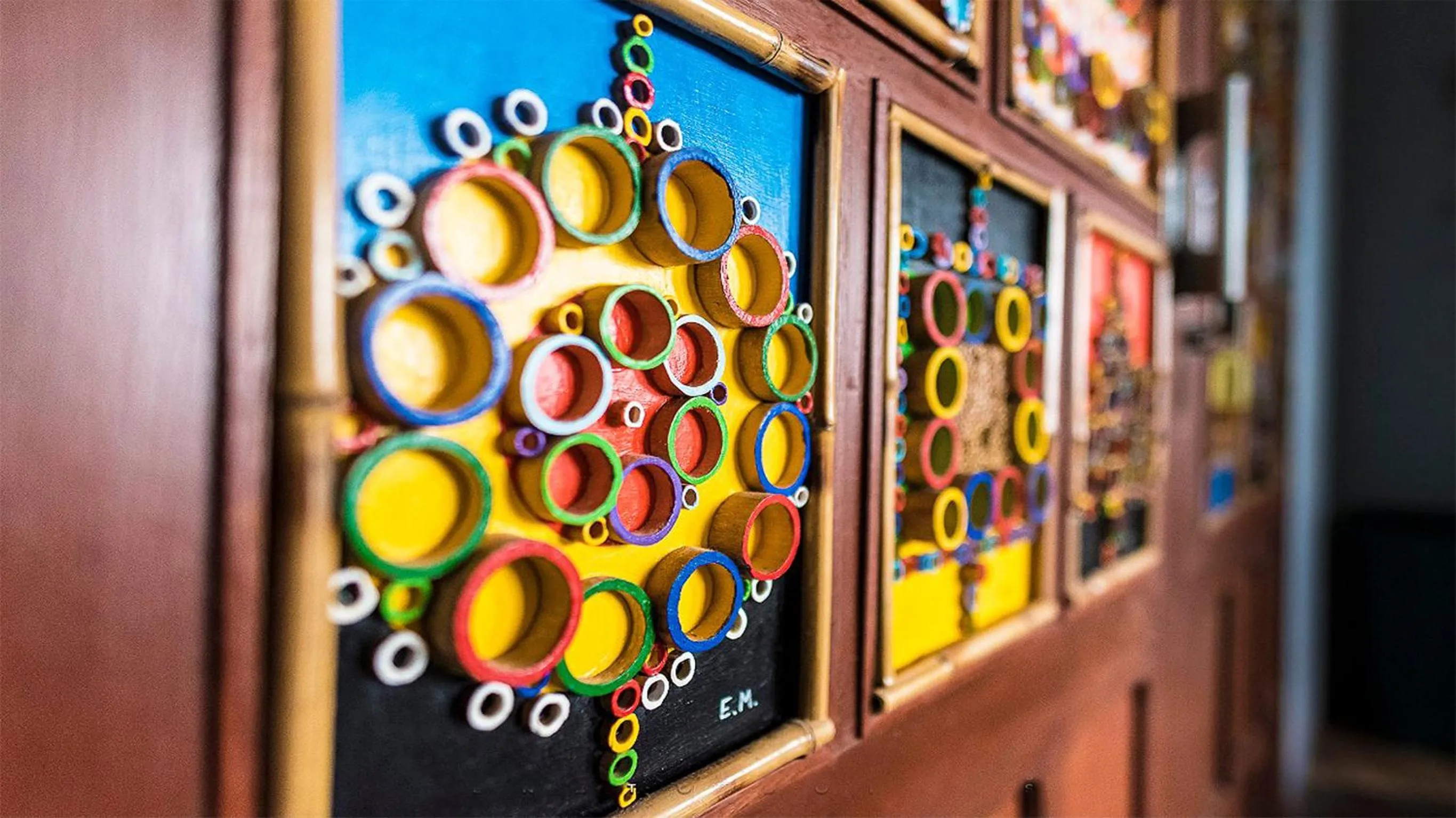 Decorative detail in Pousada do Sol