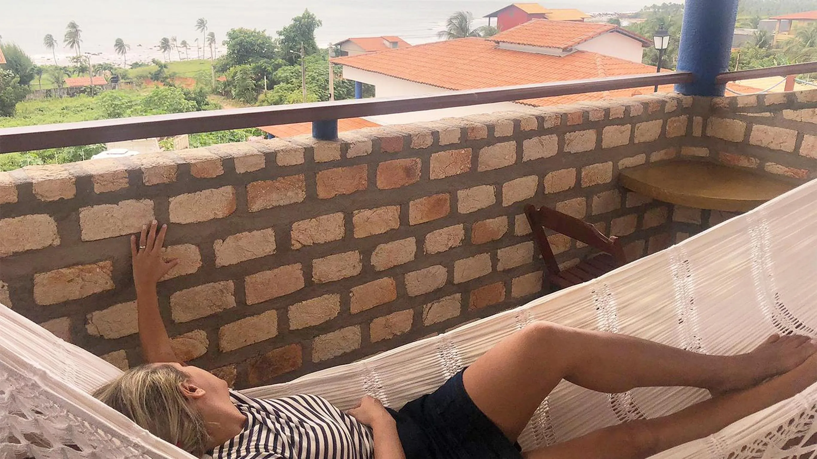 Balcony/Terrace in Pousada do Sol