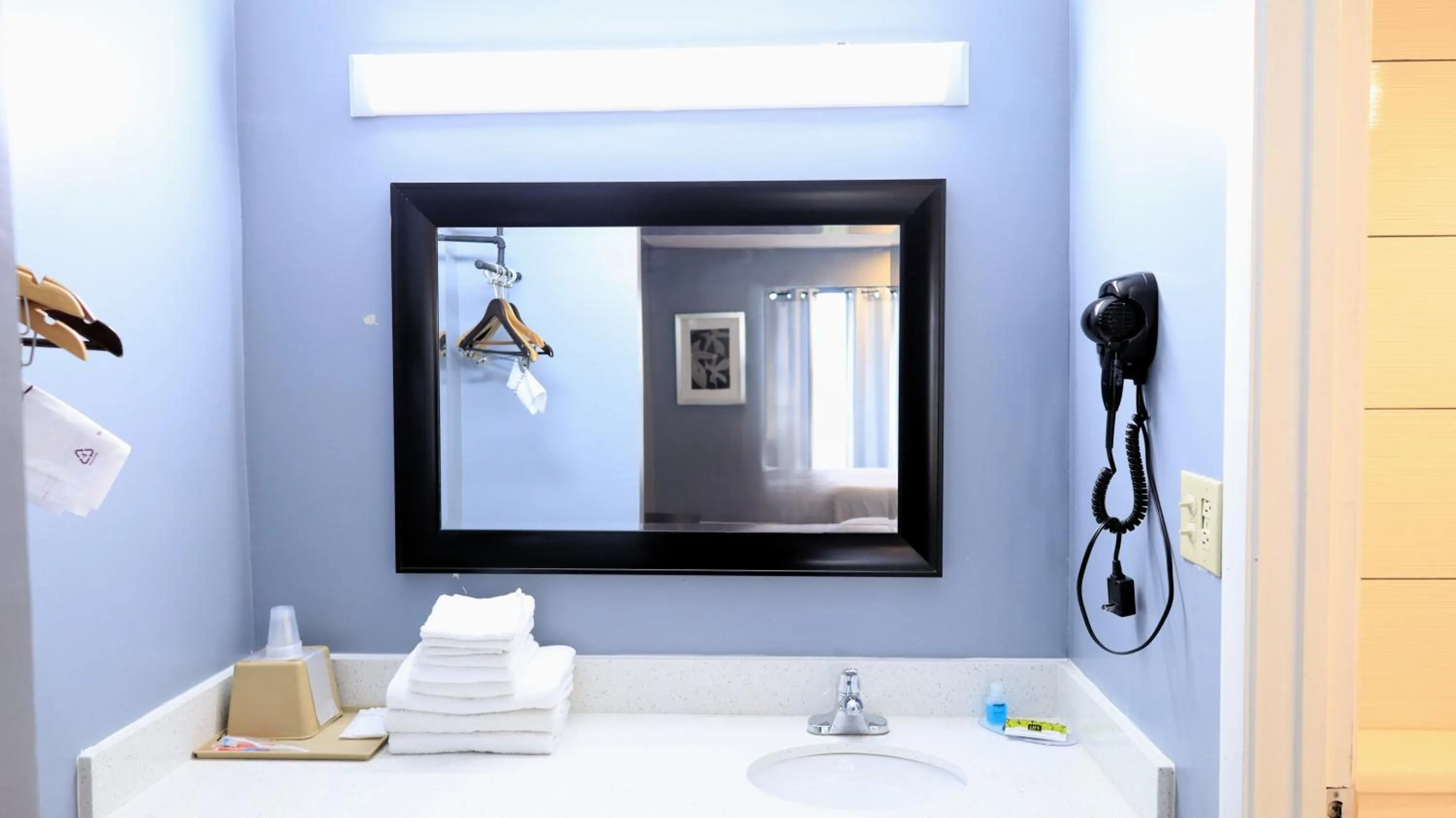 Bathroom in Americas Best Value Inn Suites & Studios Blytheville by Sonesta