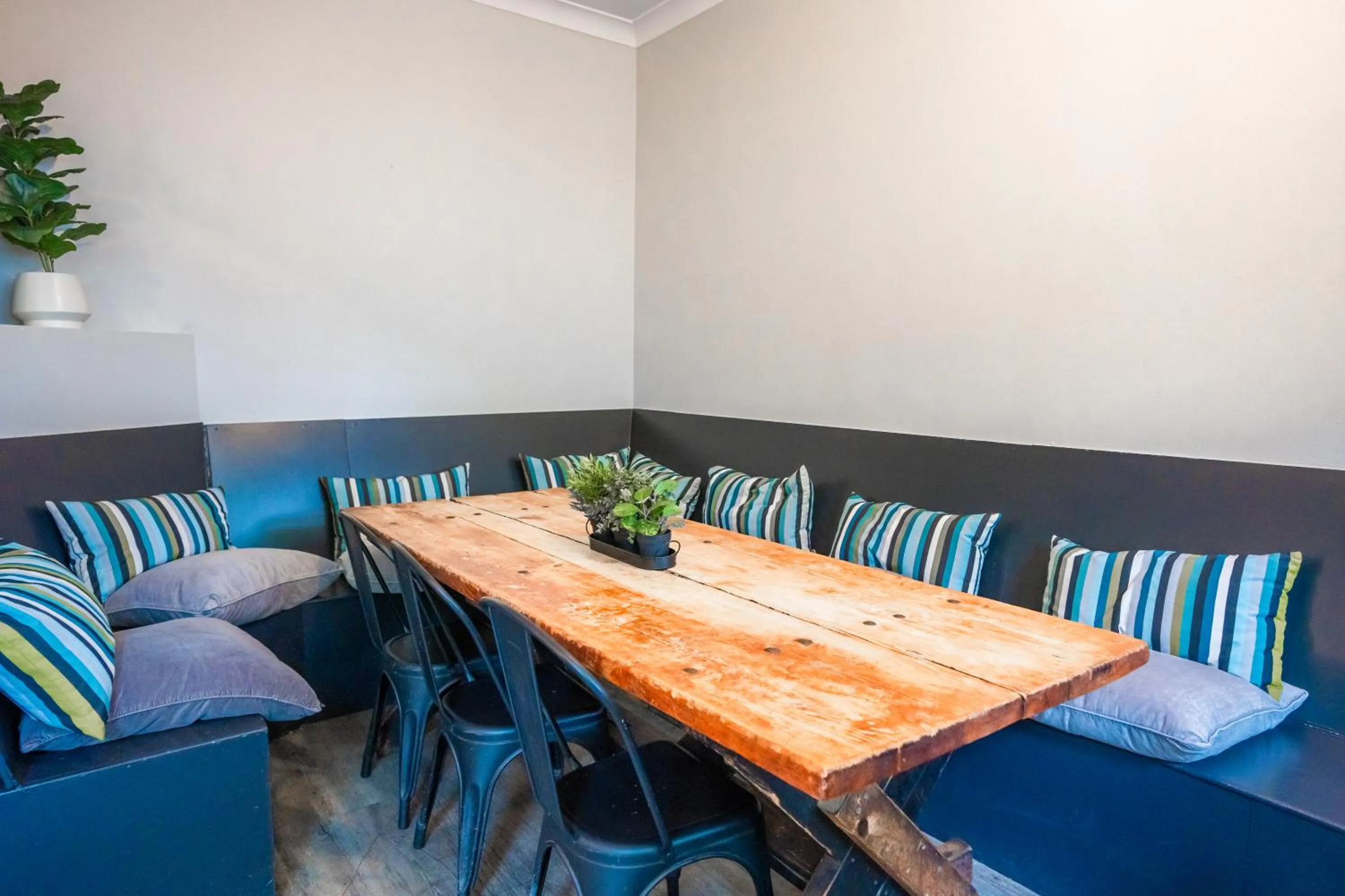 Seating area in Mad Monkey East Side