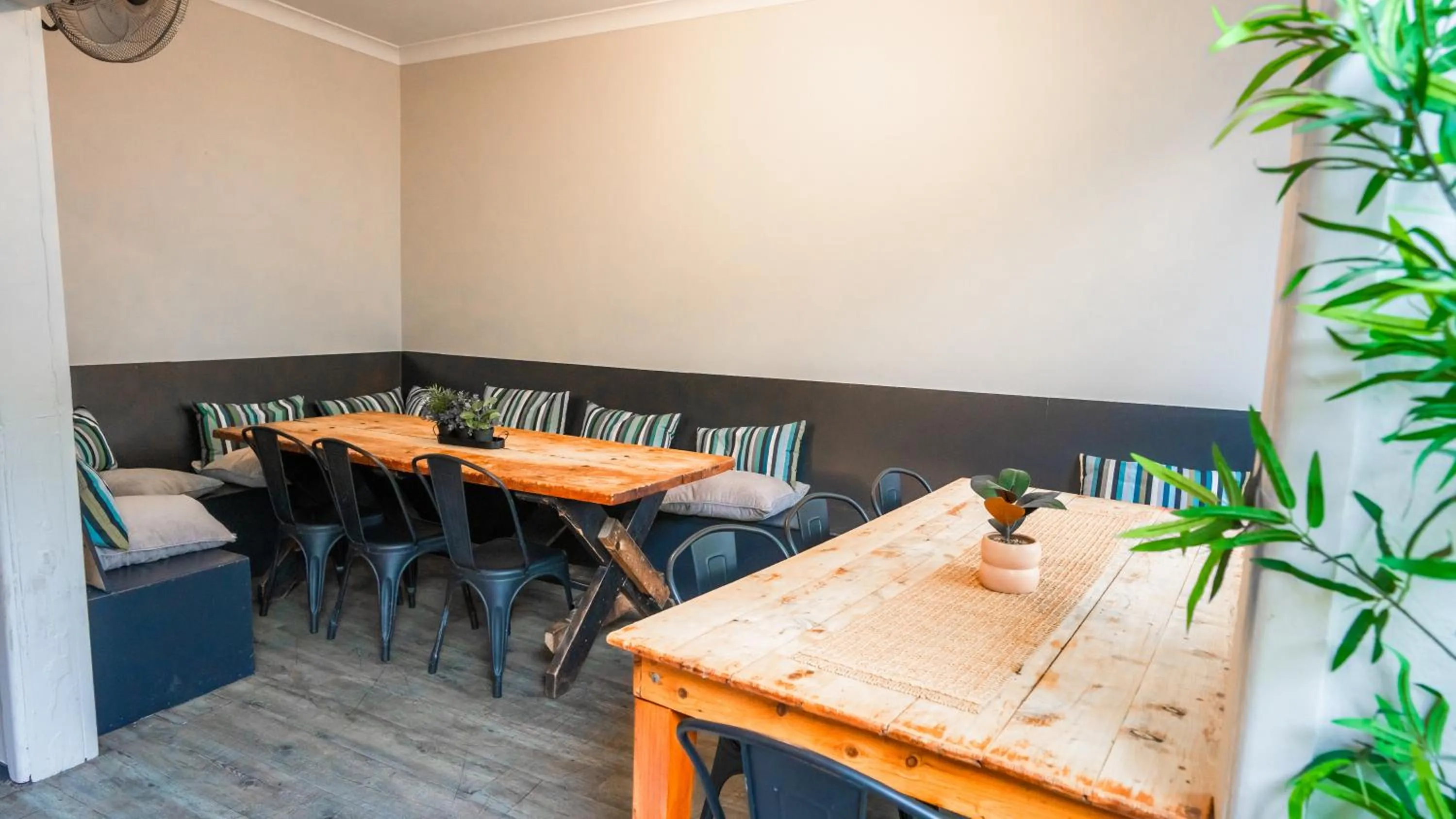 Dining area in Mad Monkey East Side