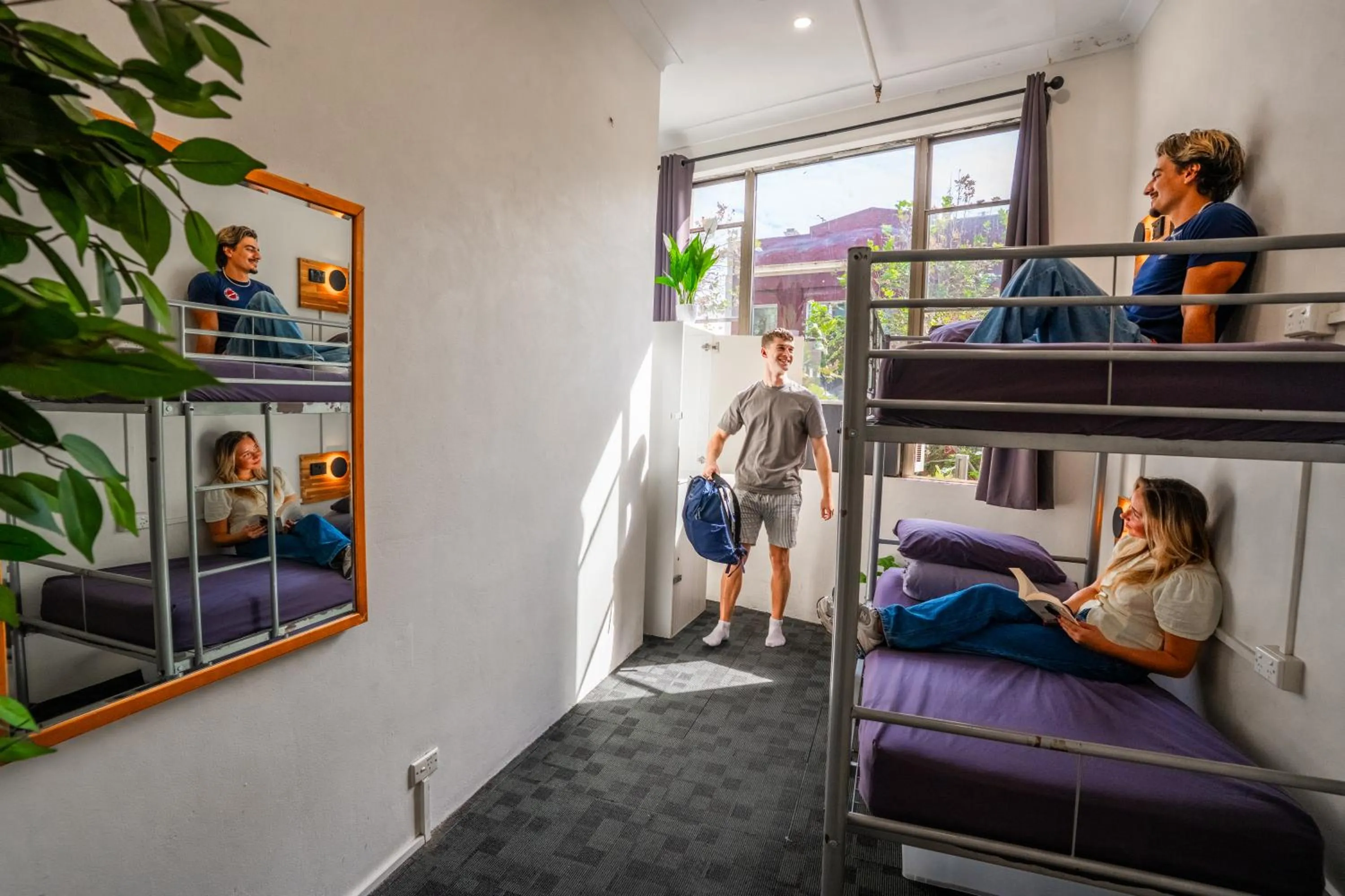 Photo of the whole room, Bed in Mad Monkey East Side