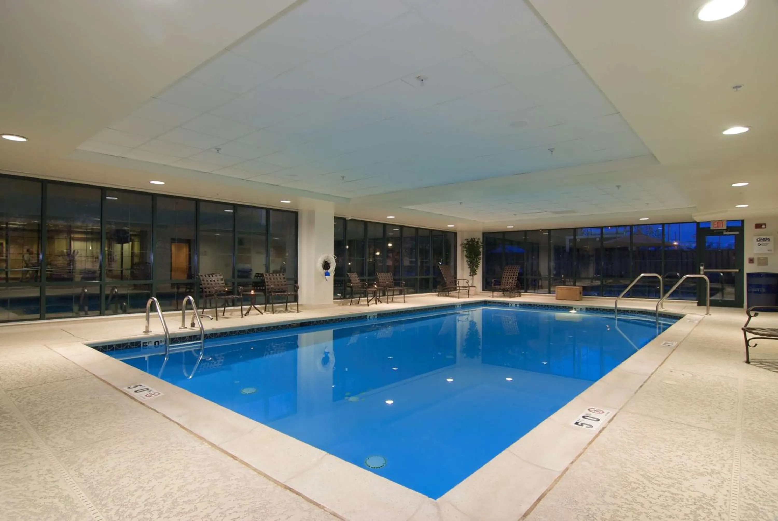 Pool view in Homewood Suites by Hilton Newark-Wilmington South Area