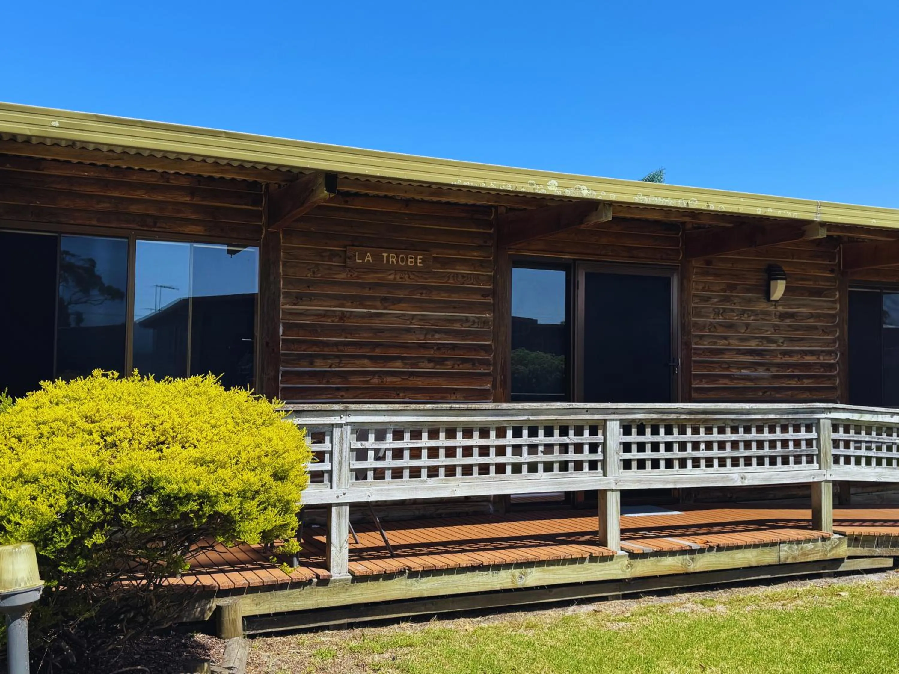 Guests in Lazy Acre Log Cabins