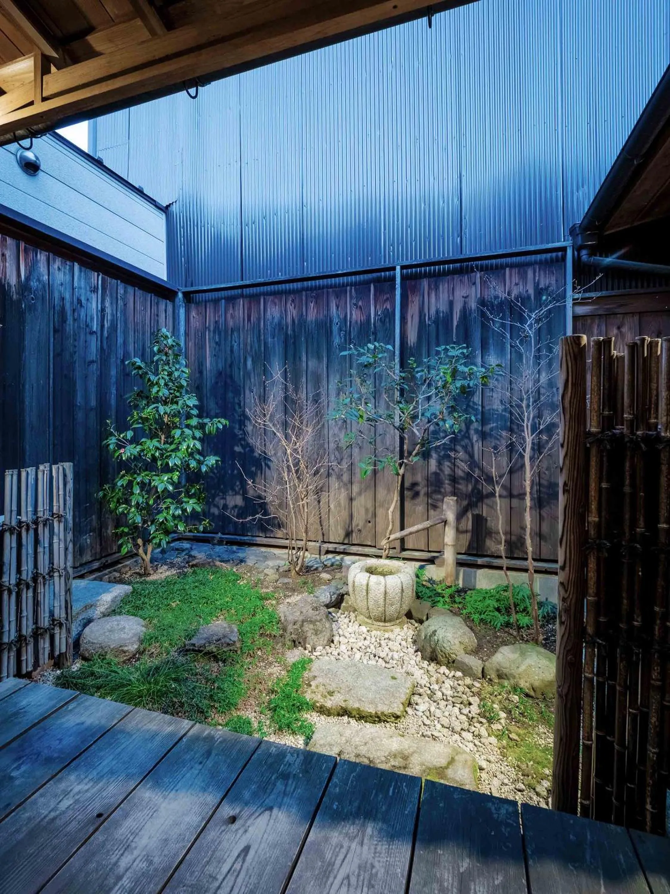 Garden in Akane an Machiya House