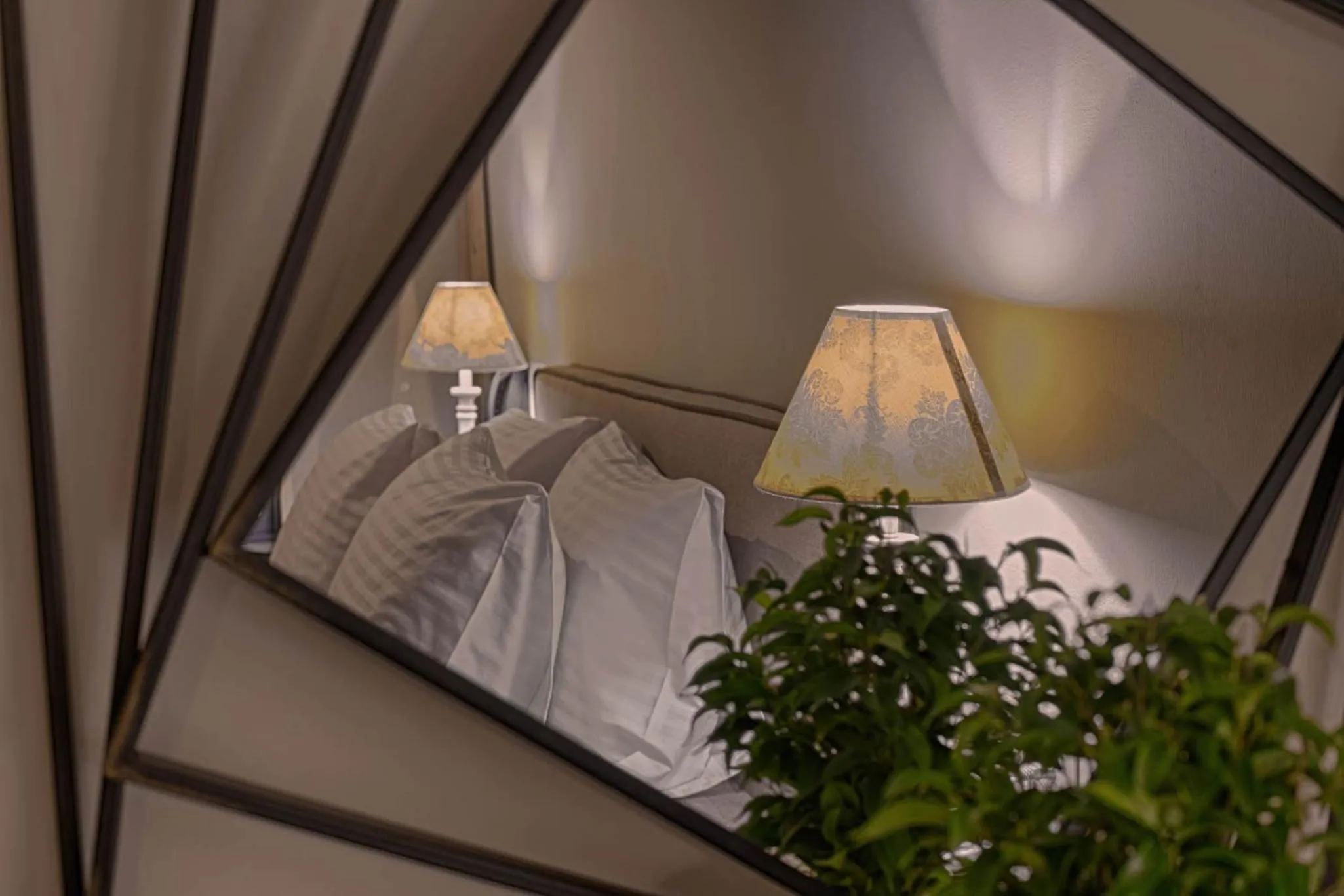 Decorative detail, Bed in Sali Boutique hotel