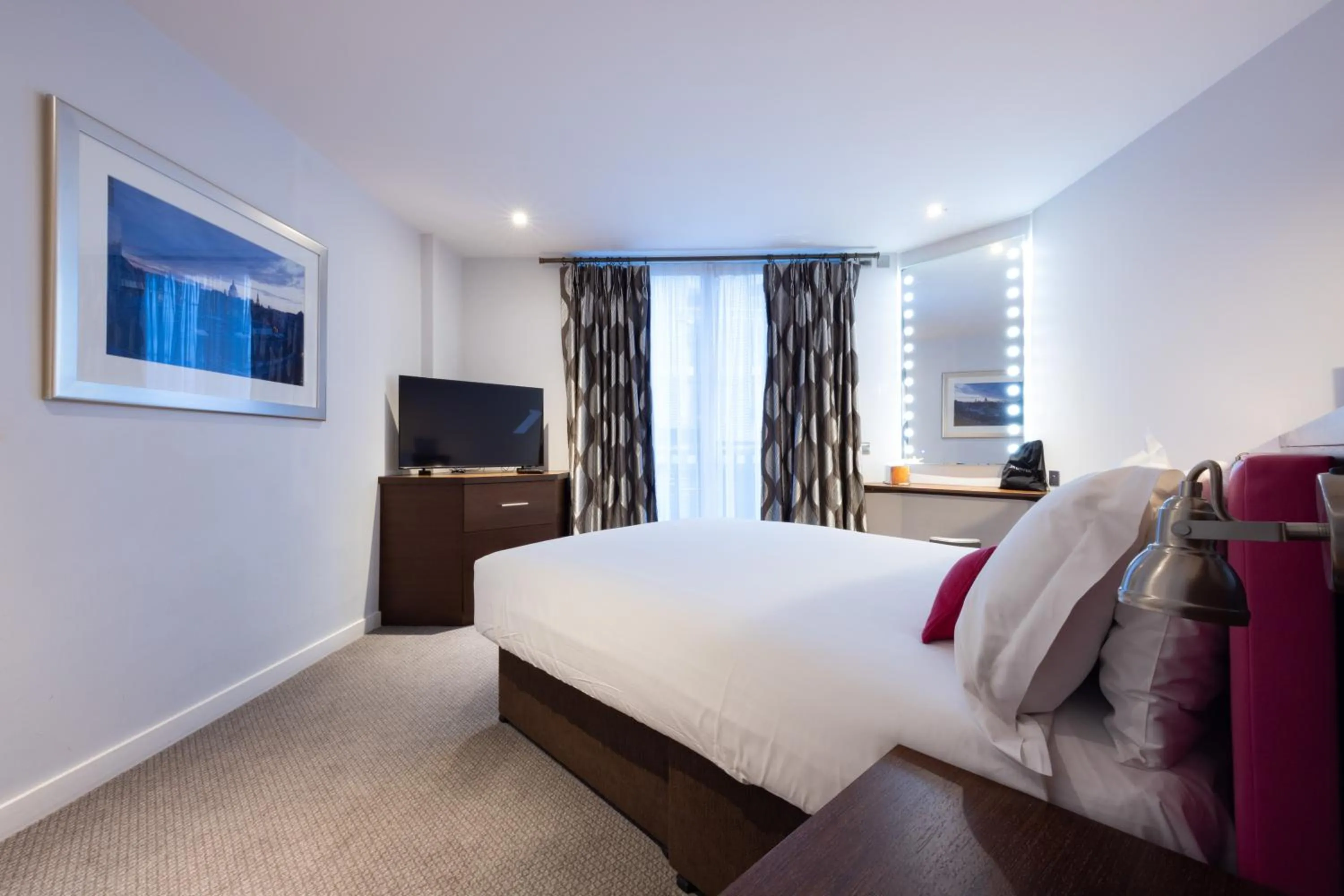 Bedroom, Bed in Bermondsey Square Hotel - A Bespoke Hotel